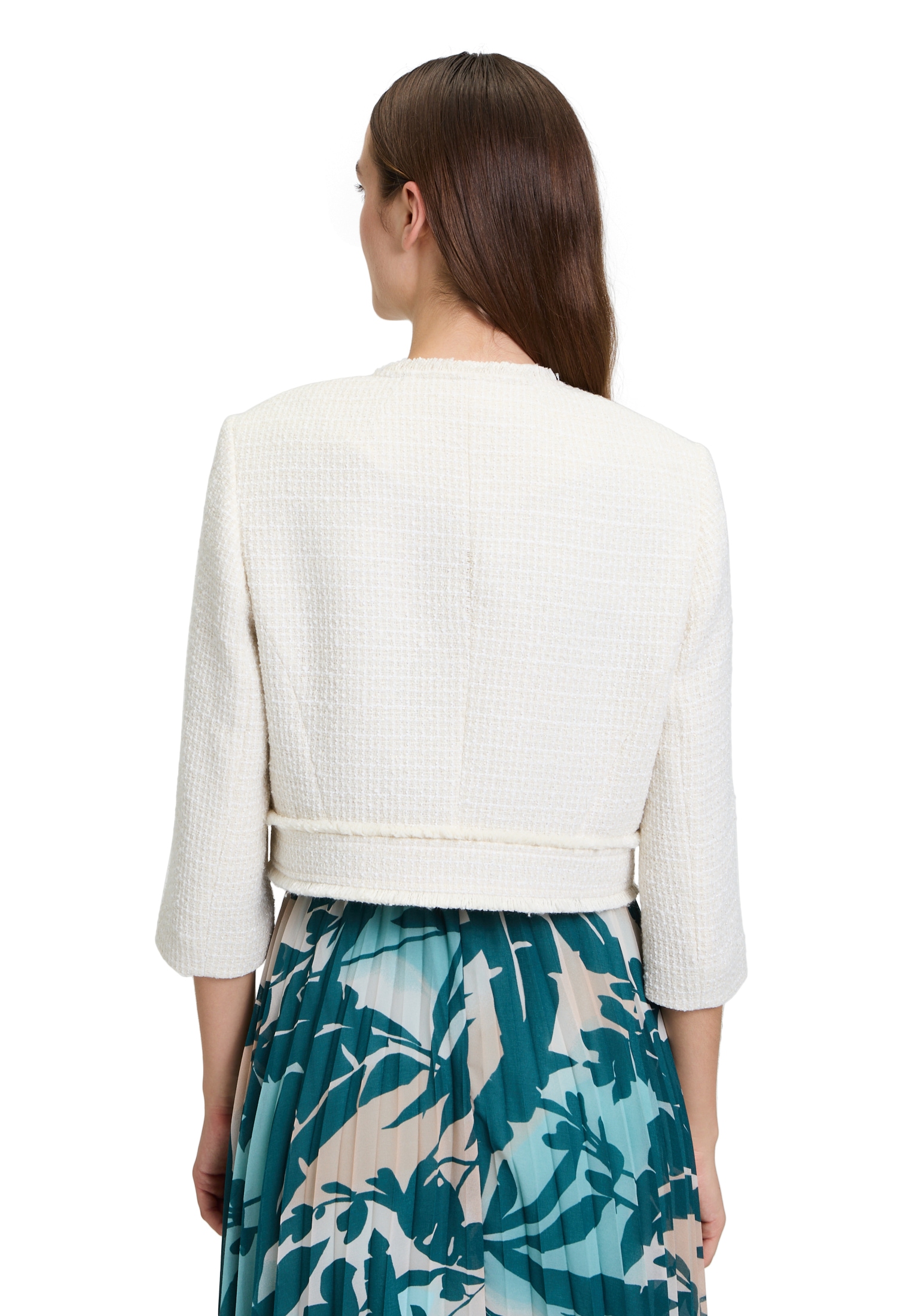 Betty&Co Boleroblazer »Bolero-Jacke mit aufgesetzten Taschen«