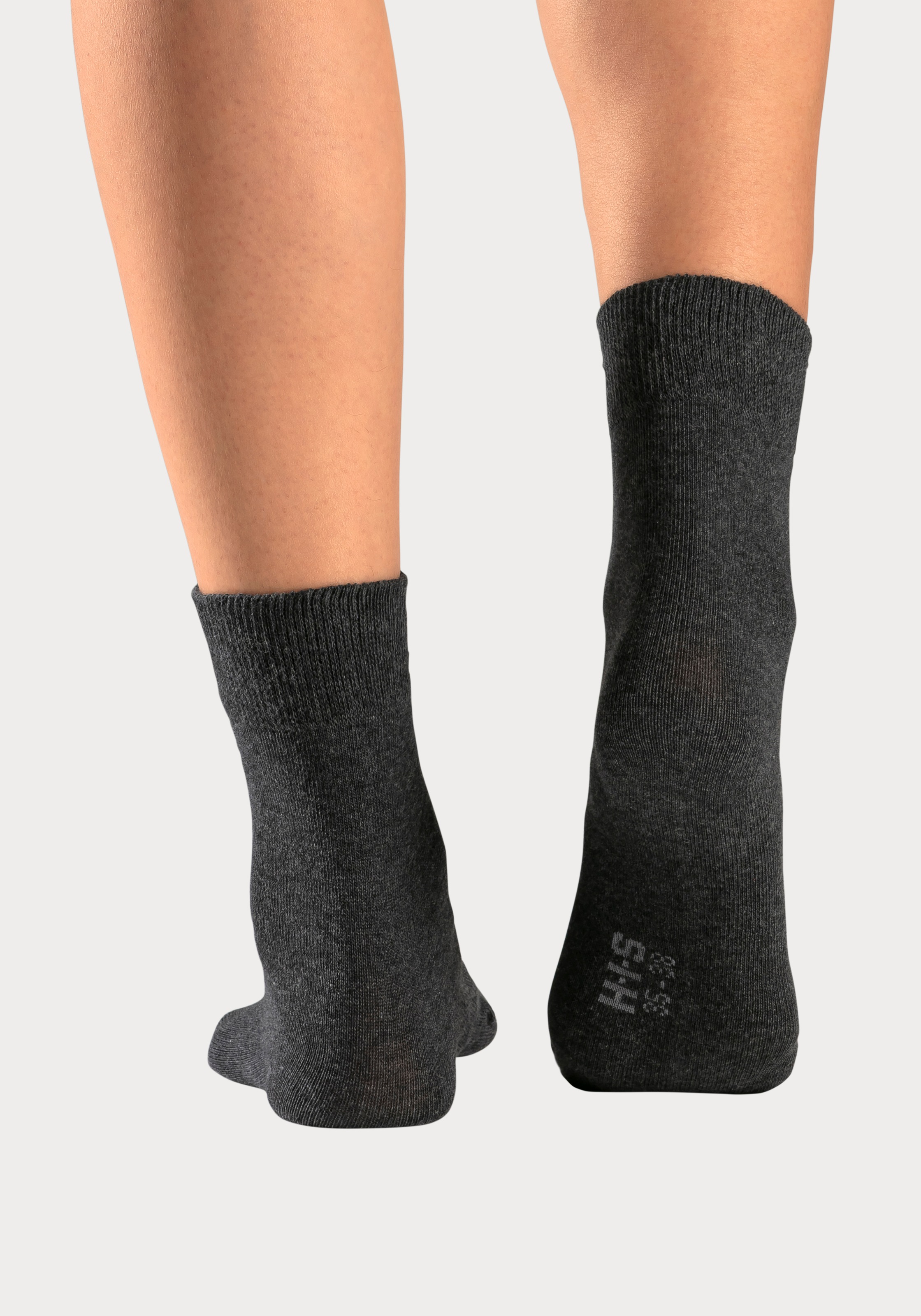 H.I.S Basicsocken Packung, 5 Stk. tlg. mit besonders weichem Bündchen