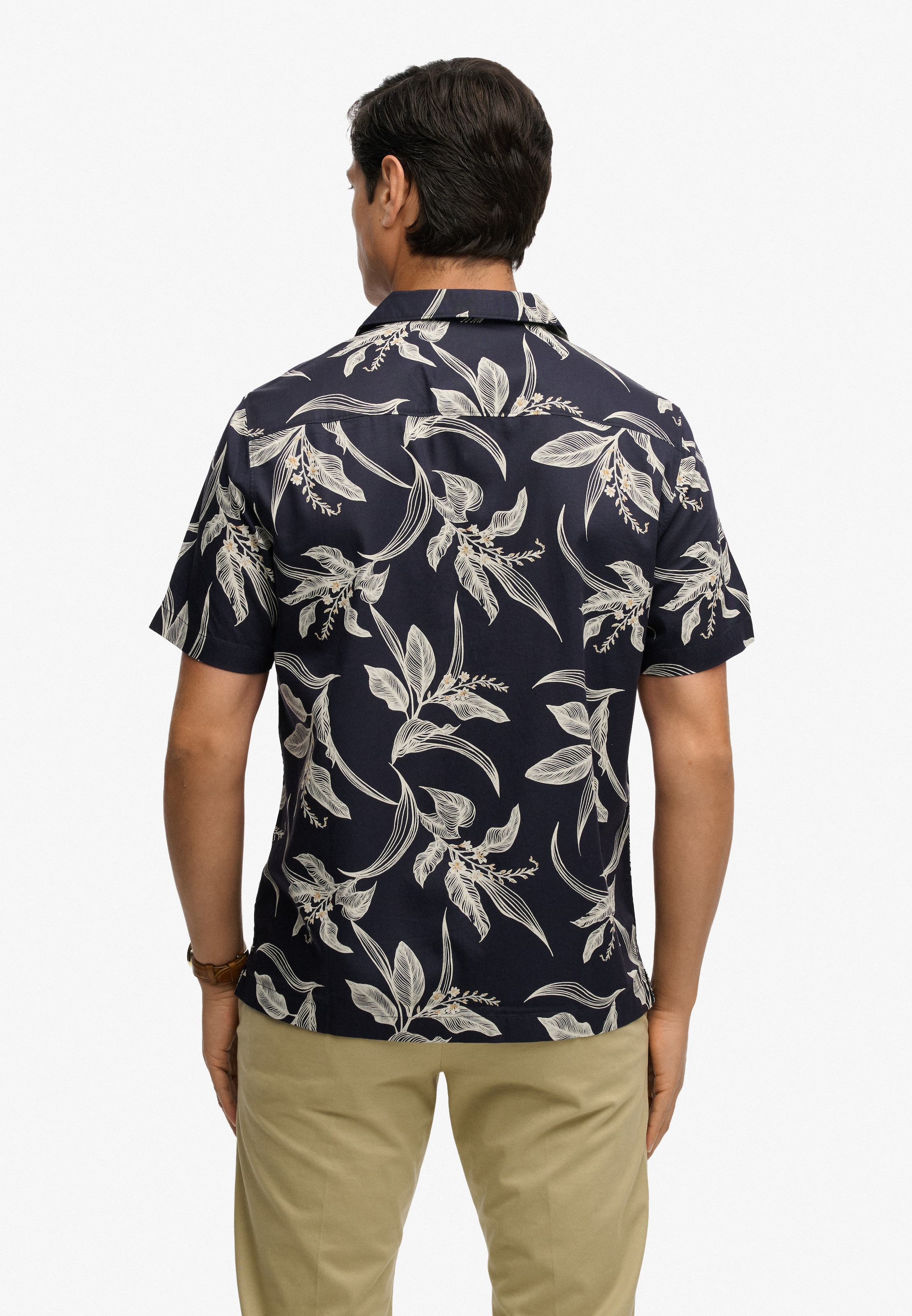 Superdry Hawaiihemd »HAWAIIAN PRINT S/S SHIRT« mit sommerlich coolem Hawaii-Blumen-Print