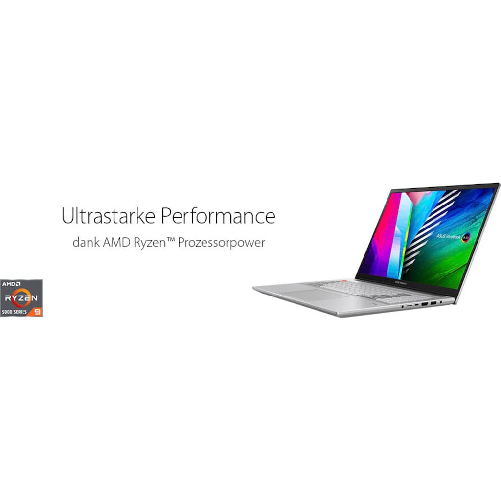 Asus Notebook »Vivobook Pro 16X OLED M7600QC-L2011W«, 40,6 cm, / 16 Zoll, AMD, Ryzen 7, GeForce RTX 3050, 512 GB SSD