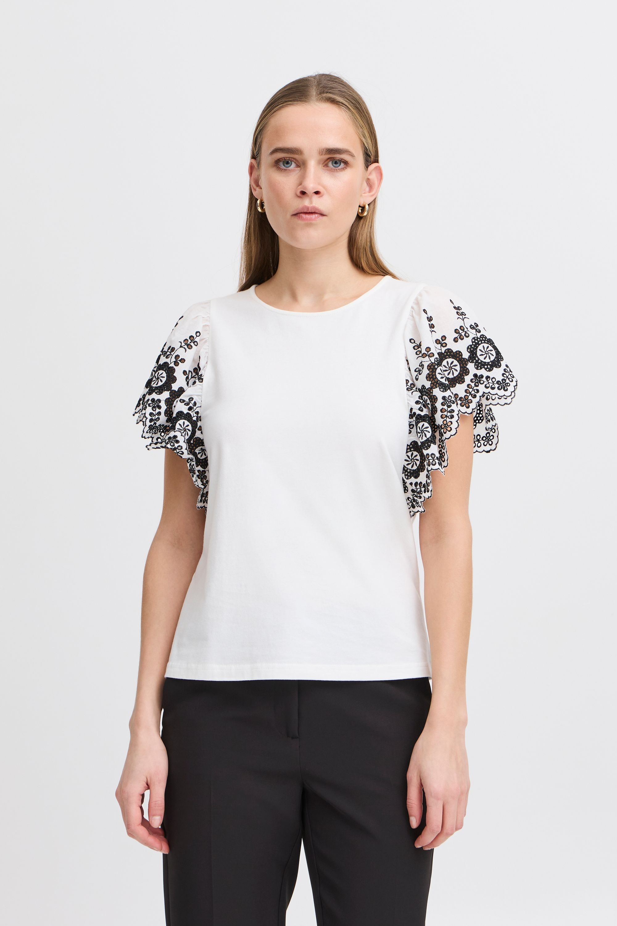 Ichi Rundhalsshirt »Rundhalsshirt IHMALUI«