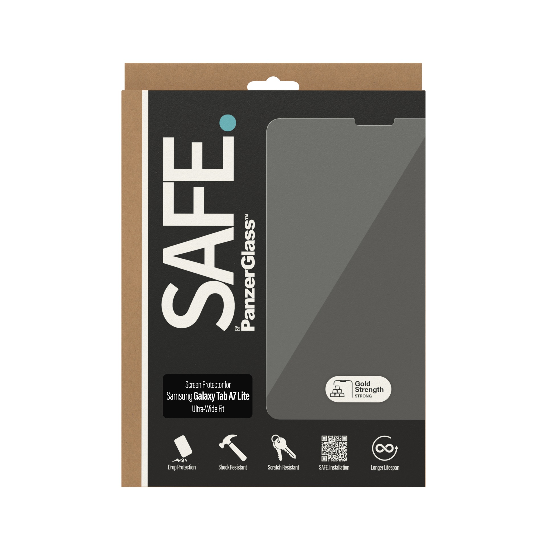 SAFE by PanzerGlass Displayschutzfolie »Glas Samsung Galaxy Tab A7 Lite, UWF«