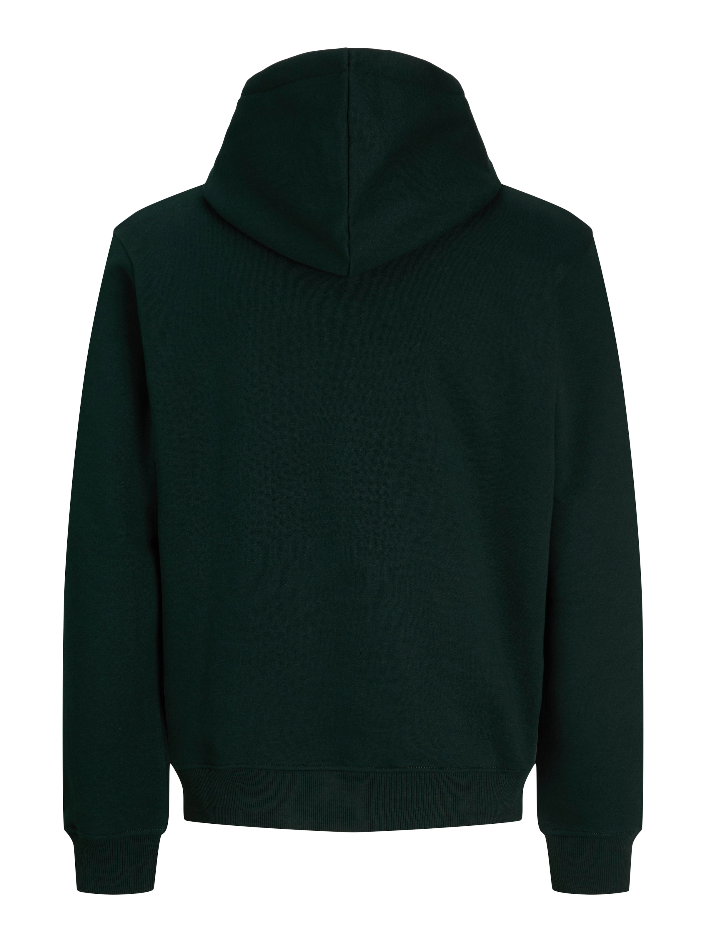 Jack & Jones PlusSize Kapuzensweatshirt »JJMUNK SWEAT HOOD PLS«, Materialmix, normal geschnitten
