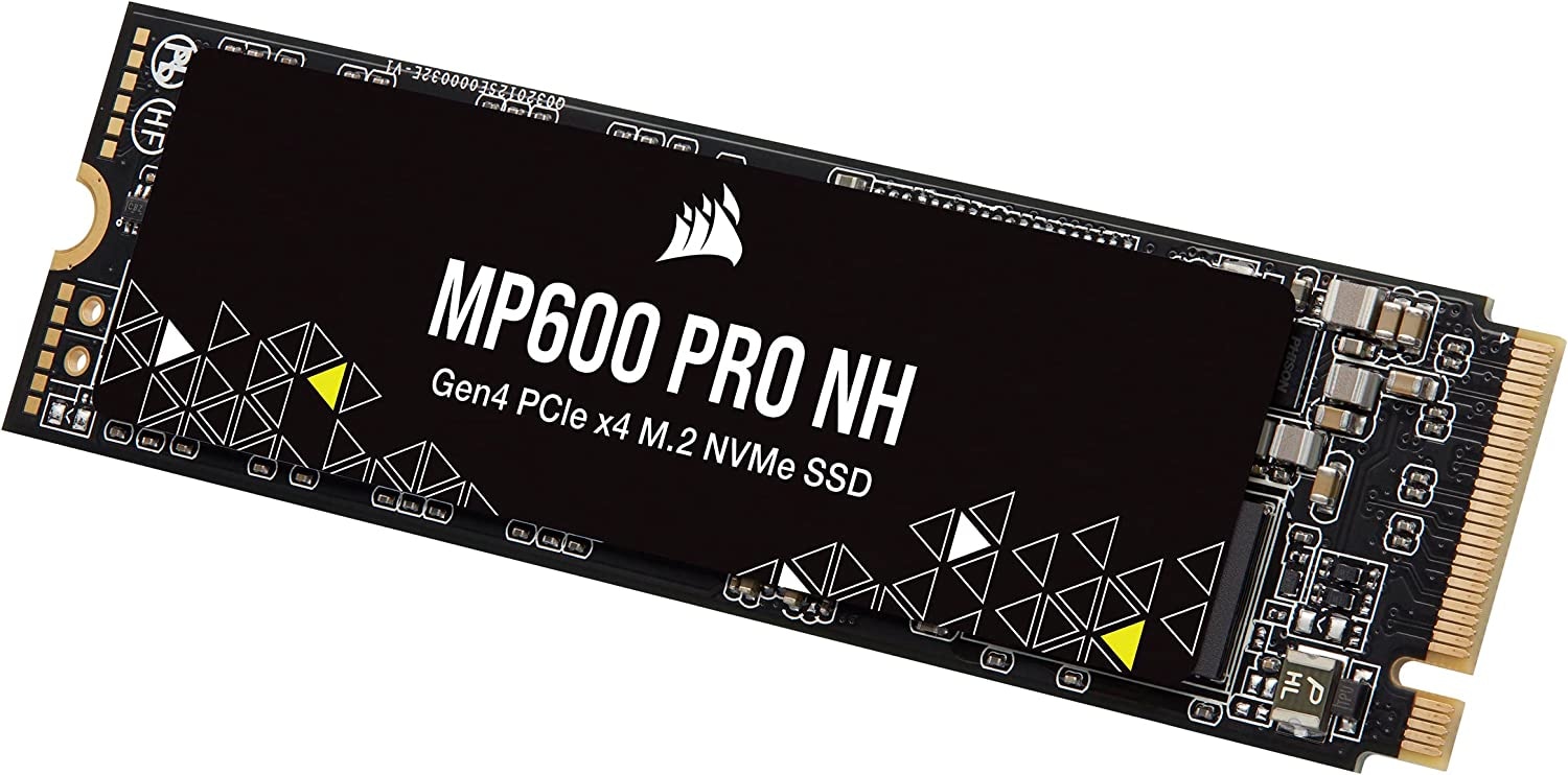 Corsair interne SSD »MP600 PRO NH Gen4 PCIe x4 NVMe M.2 SSD«, Anschluss M.2 PCIe 4.0