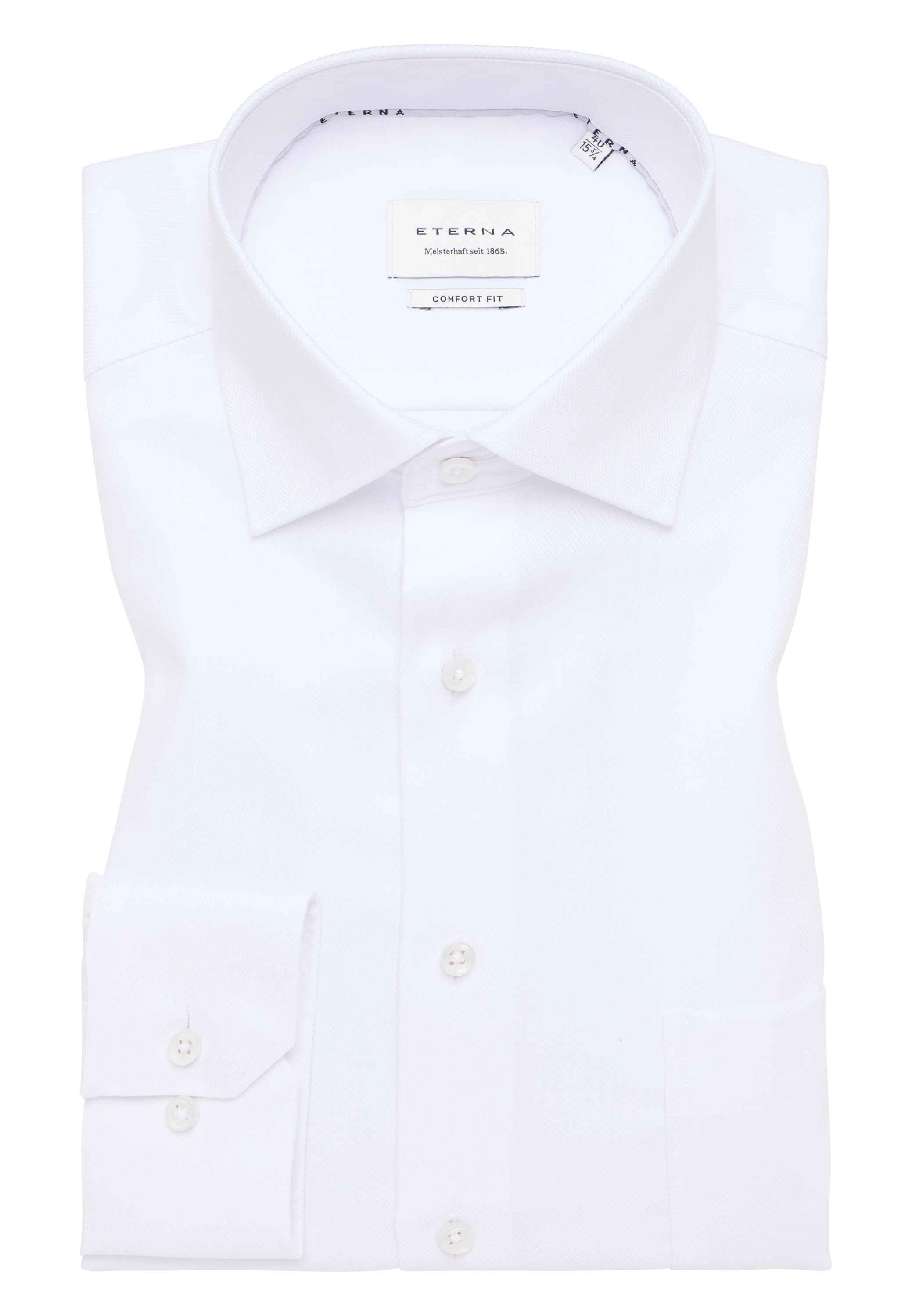 Eterna Langarmhemd »COMFORT FIT«, NON IRON (bügelfrei)