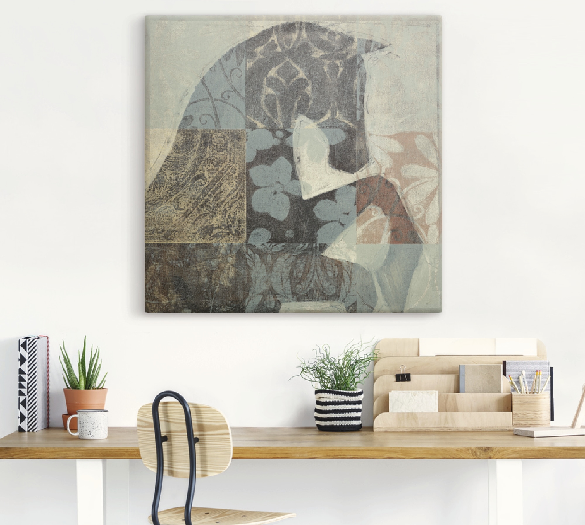 Artland Wandbild »Gemustertes Pferd II«, Haustiere, (1 St.), als Leinwandbild, Poster in verschied. Größen