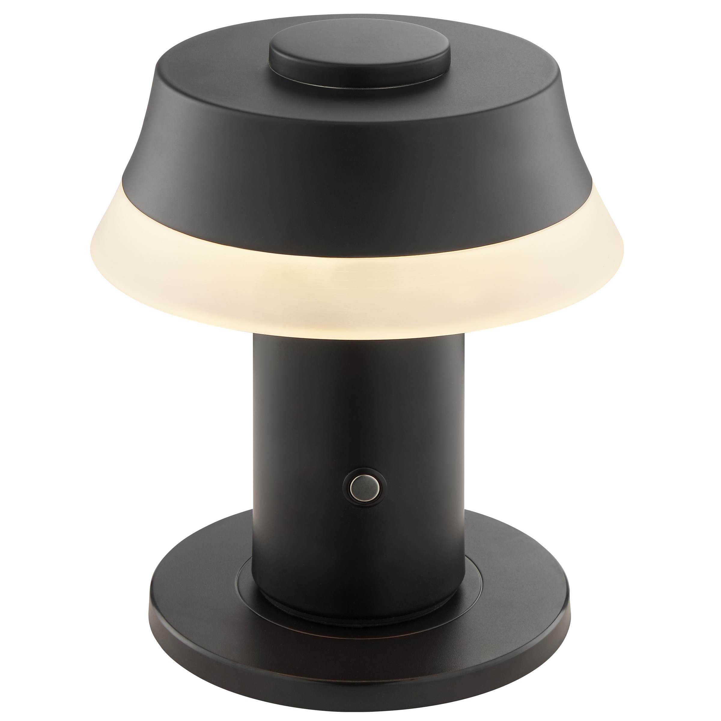 Brilliant LED Tischleuchte »Kinich« LED-Modul 1 Stk. Warmweiß LED Akku-Leuchte, 17 cm, 240 lm, per wireless charging & USB ladbar