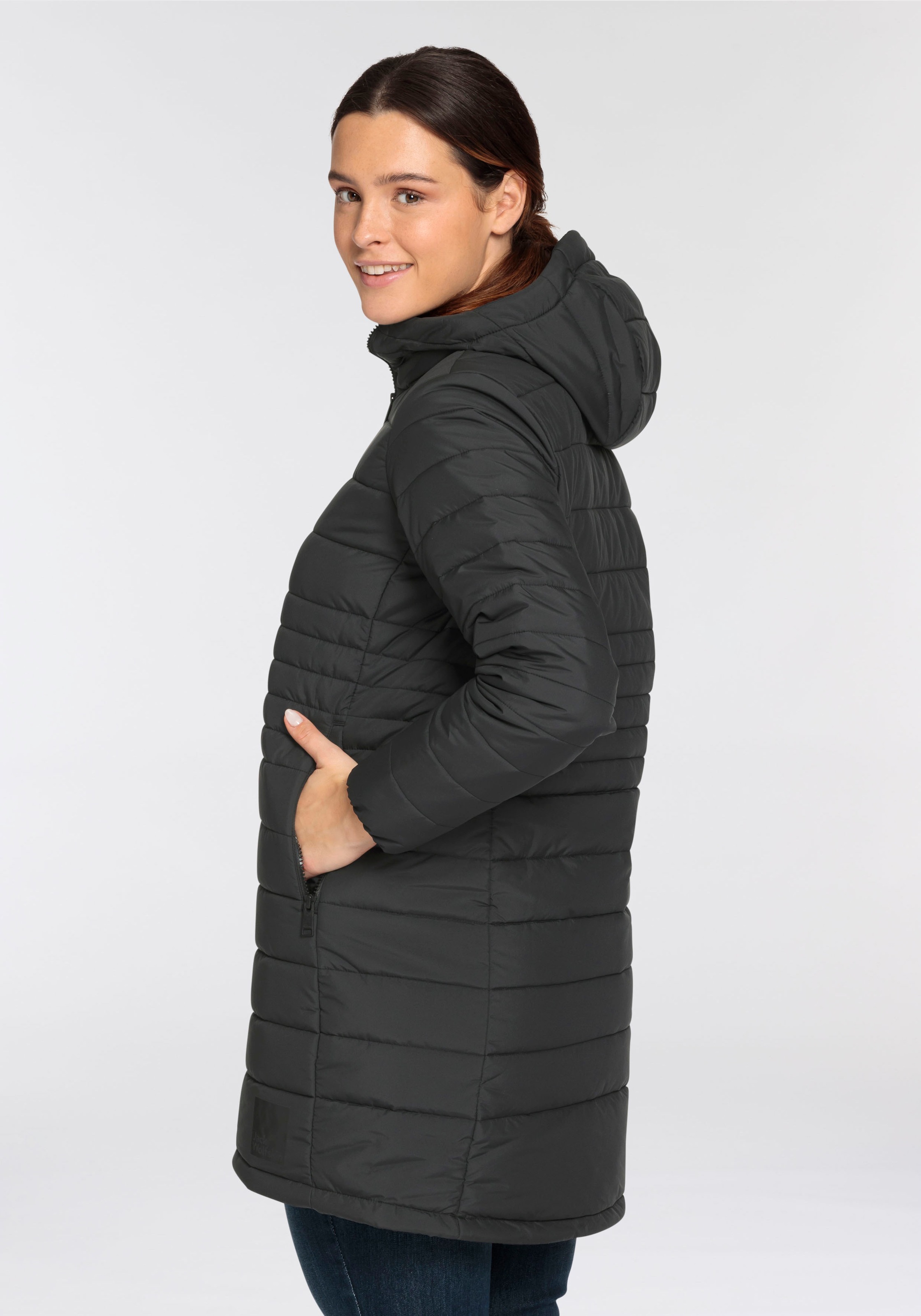 Jack Wolfskin Steppjacke »LUBEENA«, Übergangsjacke Windabweisend, Atmungsaktiv & Schnell trocknend