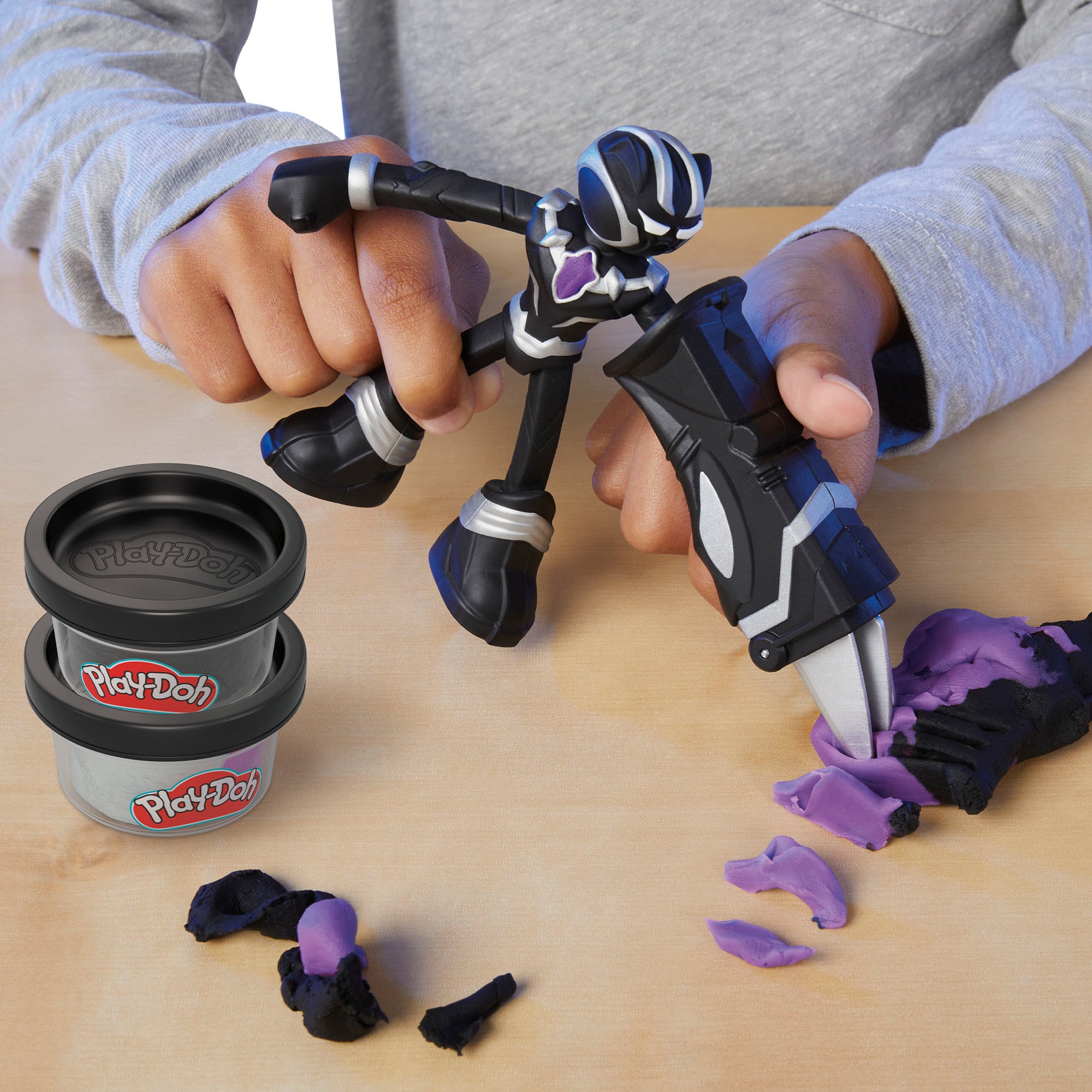 Hasbro Knete »Play-Doh, Marvel Black Panther Action Krallen«