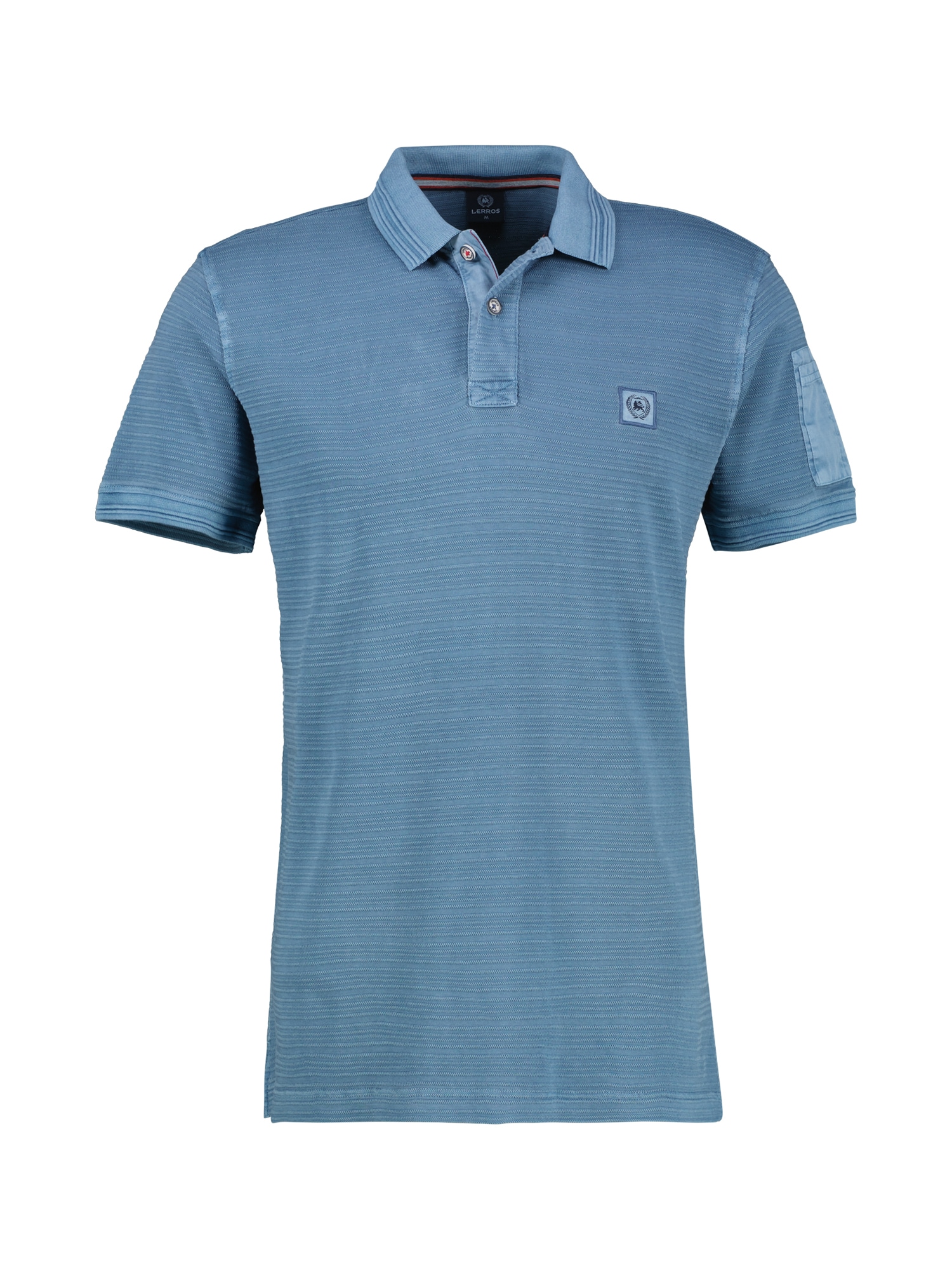 LERROS Poloshirt »LERROS Tonal-gestreiftes Poloshirt für Herren«
