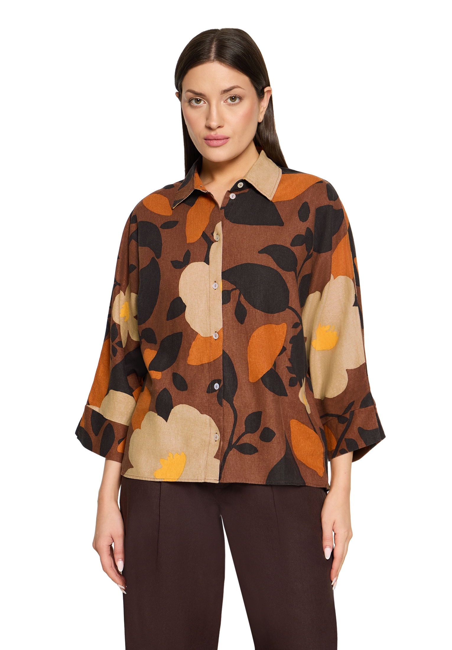 Cartoon Klassische Bluse »Oversize-Bluse mit Muster«