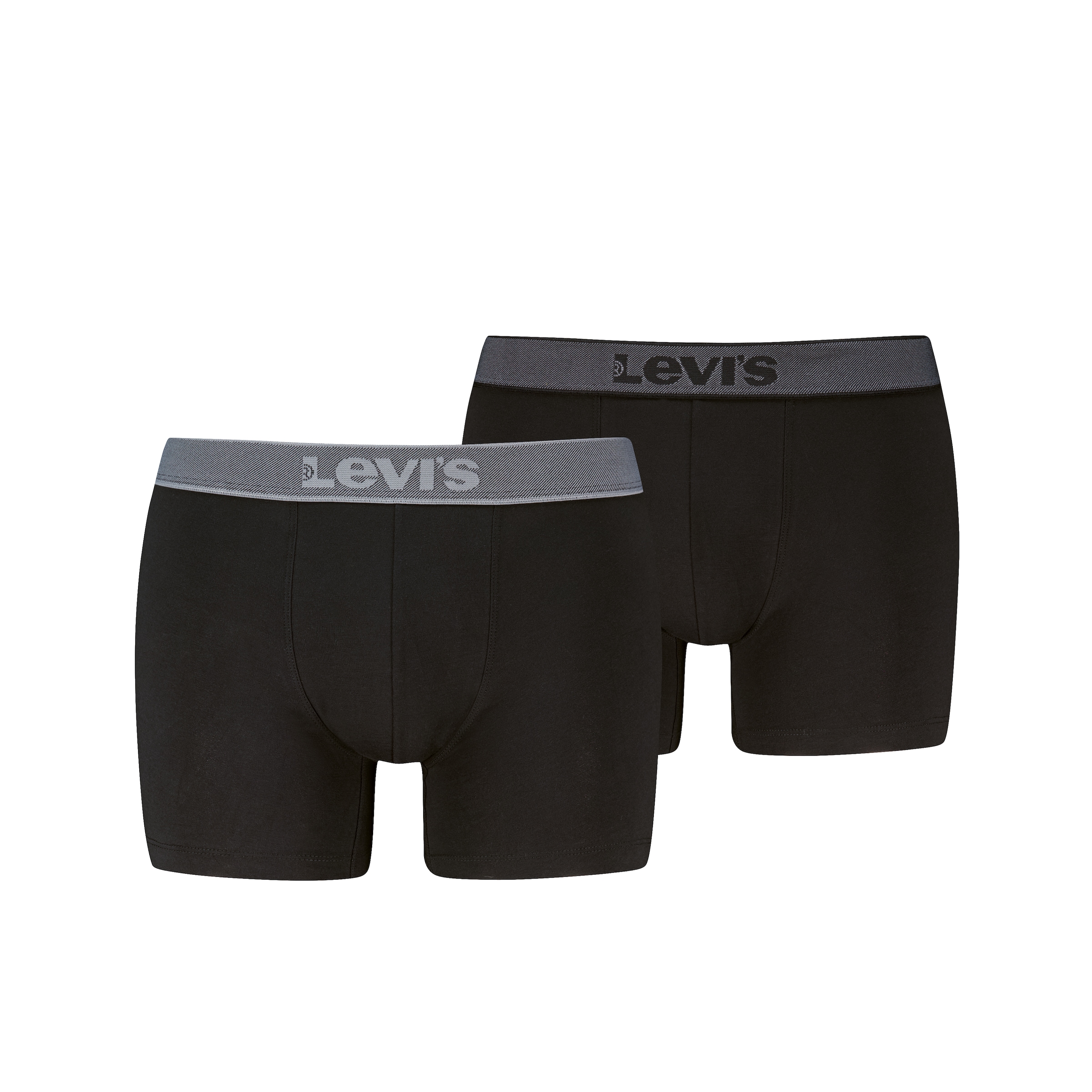 Levi's® Boxershorts »LEVIS MEN TWILL WB BOXER BRIEF 2P« 2er Pack,  ohne Eingriff, Stretchbund