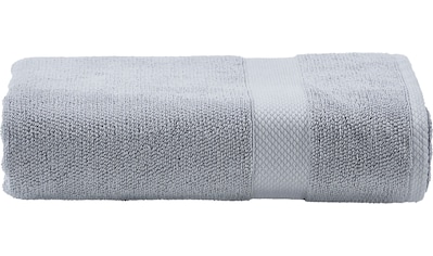 Egeria Badetuch »Micro Touch«, (1 St.), Uni Programm mit Streifenbordüre, extrem  saugfähig, reine Baumwolle kaufen bei OTTO