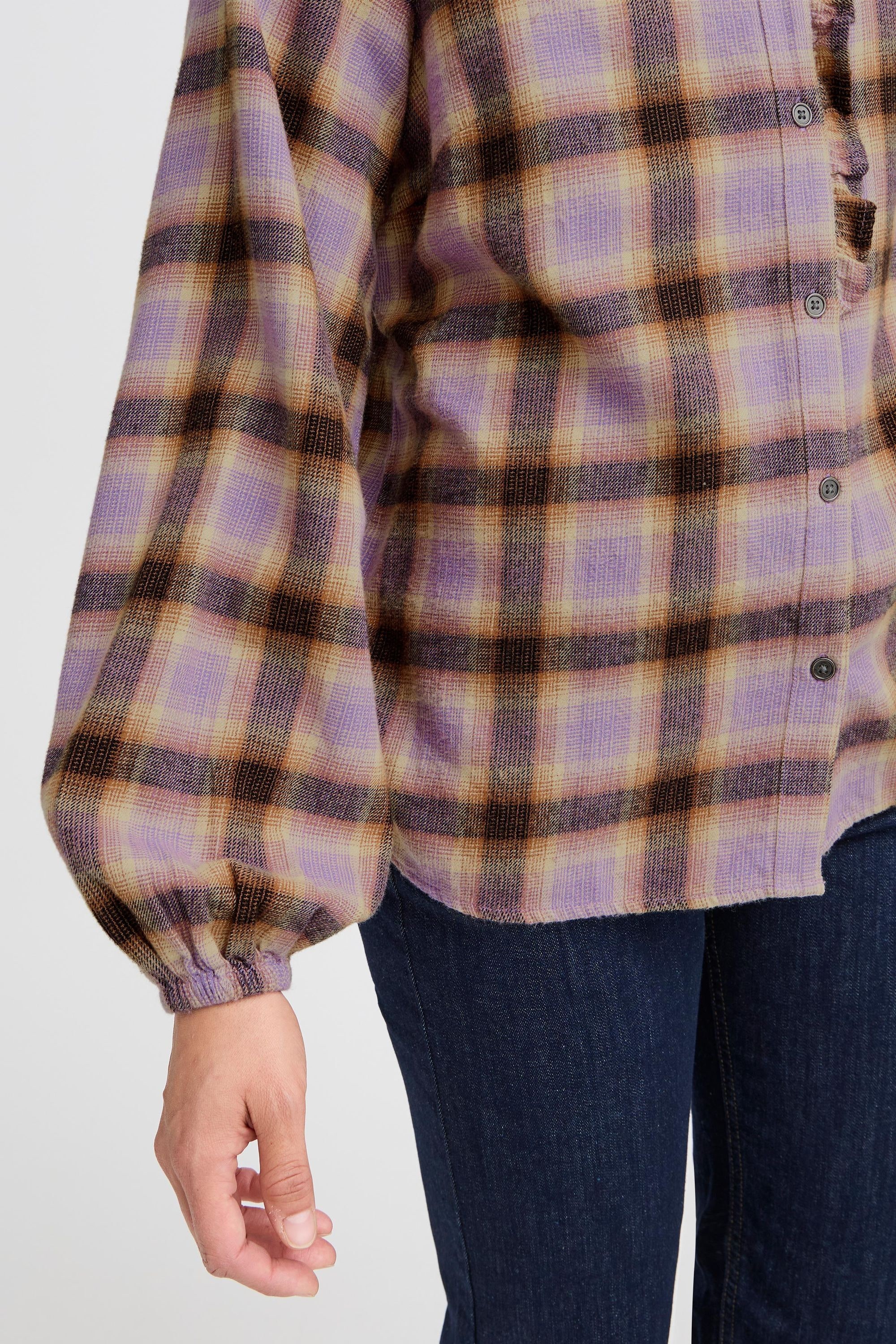 Pulz Jeans Tunika »Langarmhemd PZKATELYN Frill Shirt«