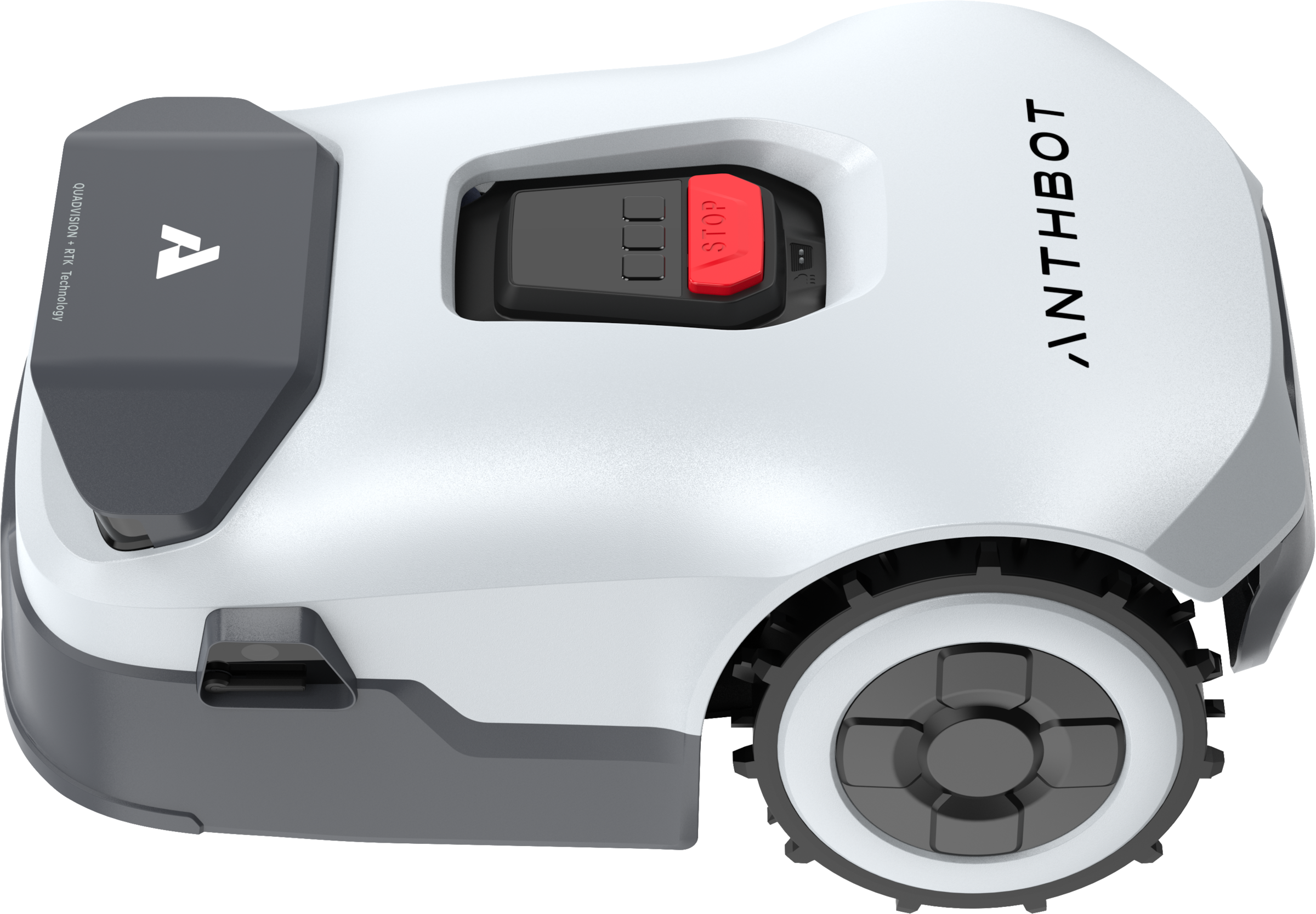 Anthbot Rasenmähroboter »90ANT-LMGenie600E« KI‑Hindernisvermeidung, Multi‑Zonen-Verwaltung,   Kabellose Installation, Full‑Band‑RTK mit 4 KI‑Kameras