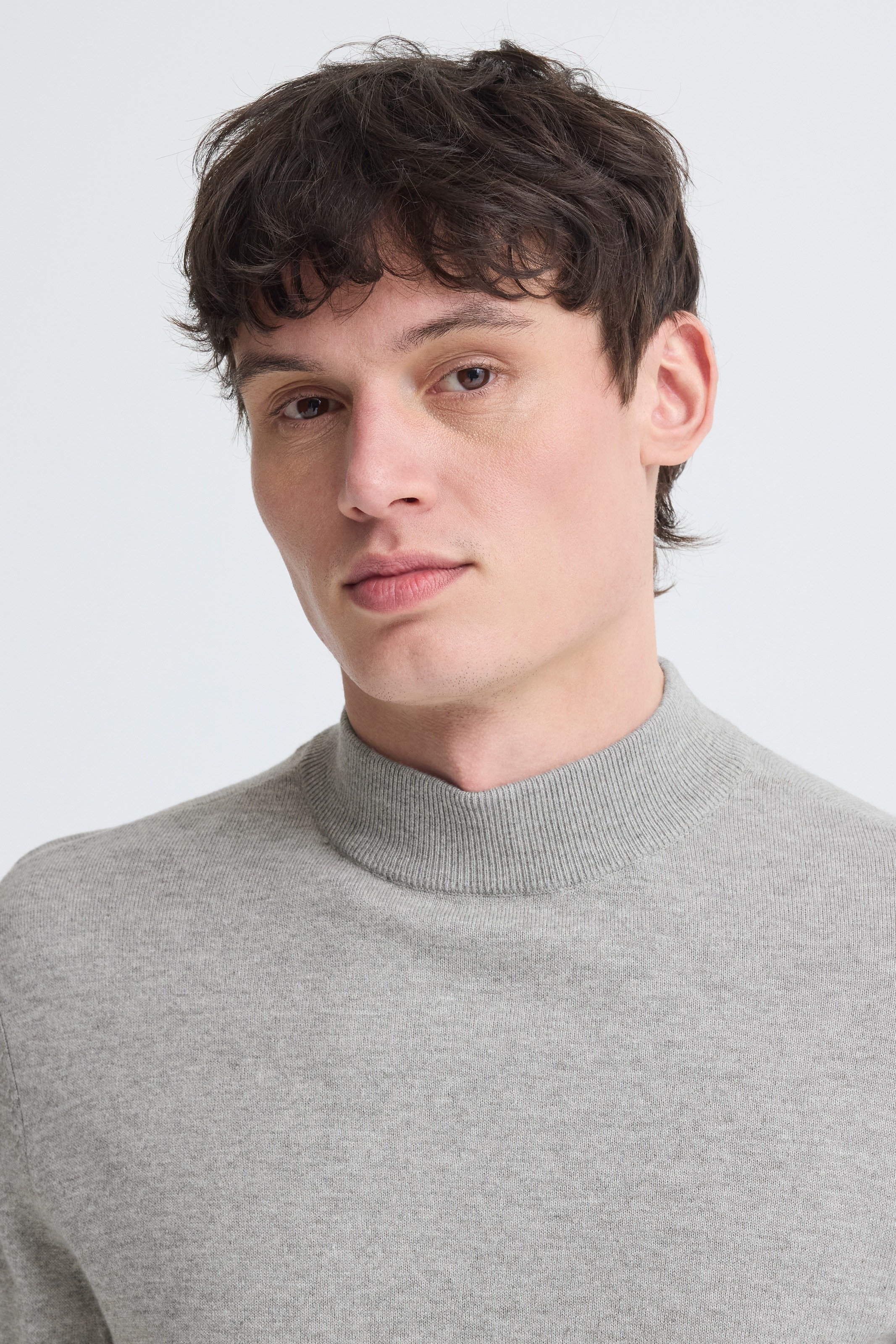 Blend Stehkragenpullover »BHBAGGE HIGH NECK KNIT« Baumwollmischung, regular fit
