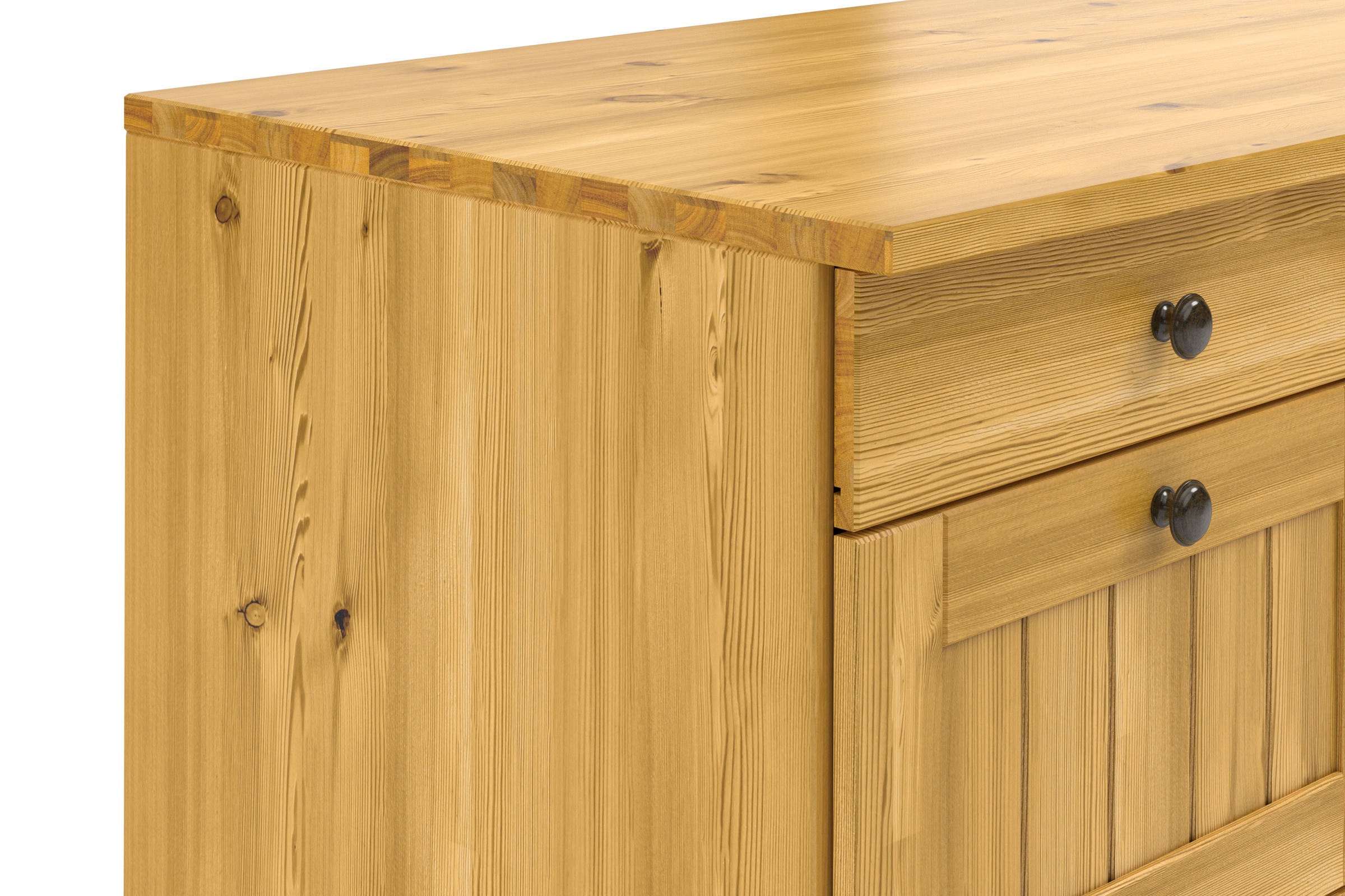 Home affaire Unterschrank »Alby2«, Mit Metallgriffen, Breite 100 cm
