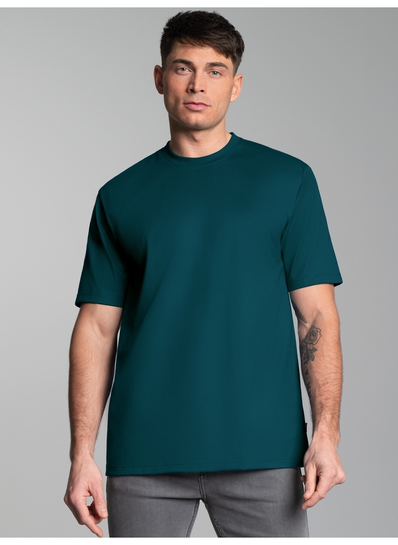 Trigema T-Shirt »TRIGEMA T-Shirt aus 100% Baumwolle« 1 Stk.