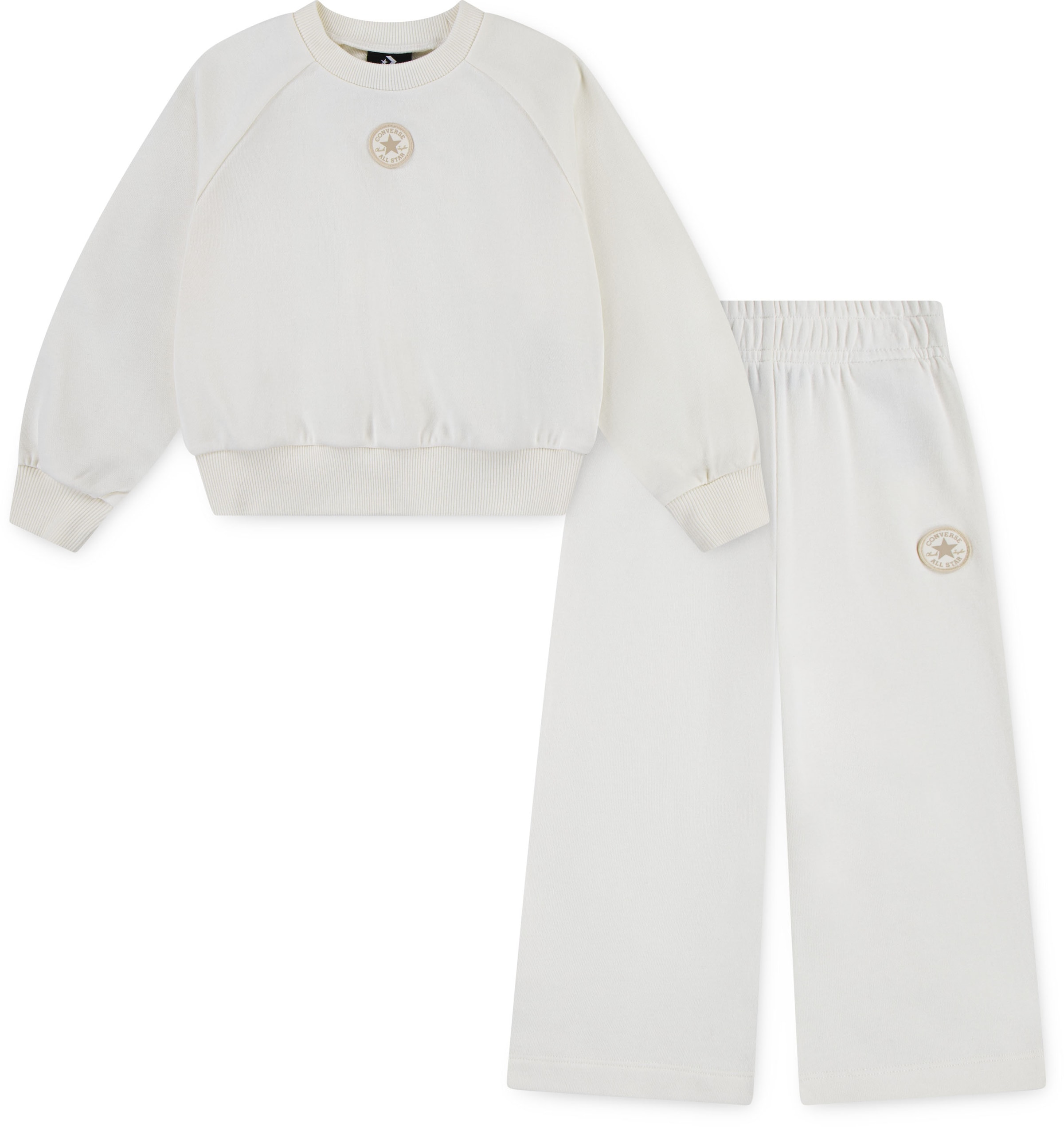 Converse Jogginganzug »CNVG RAGLAN CREW & PANT SET«, (2 tlg.)