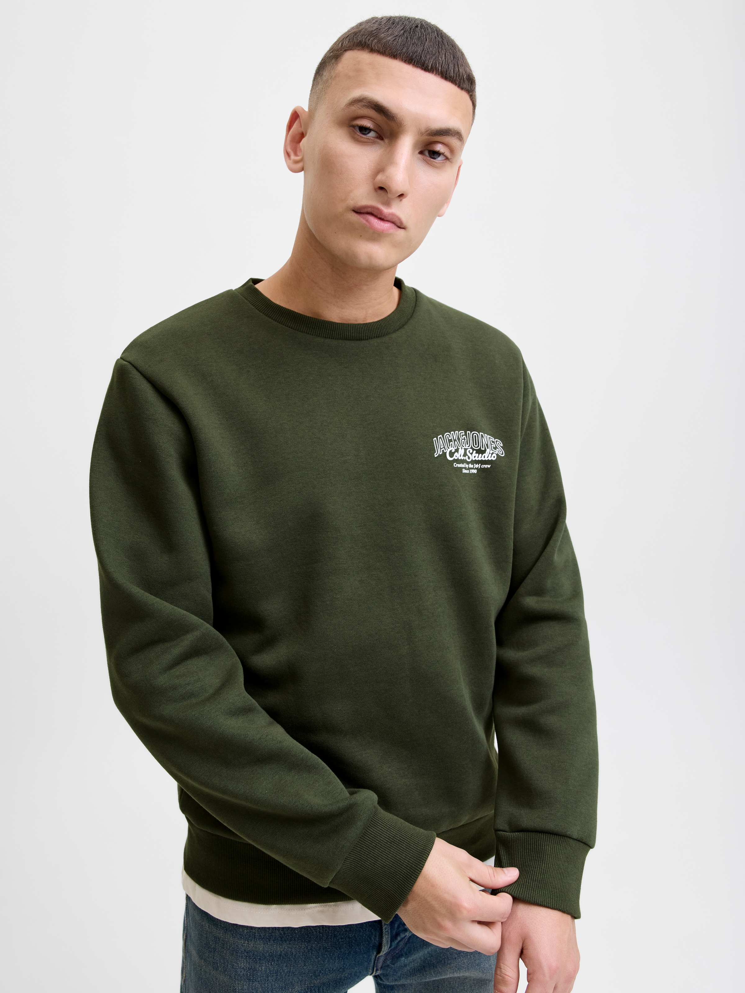 Jack & Jones Sweatshirt »JJMAKOTO SWEAT CREW NECK«
