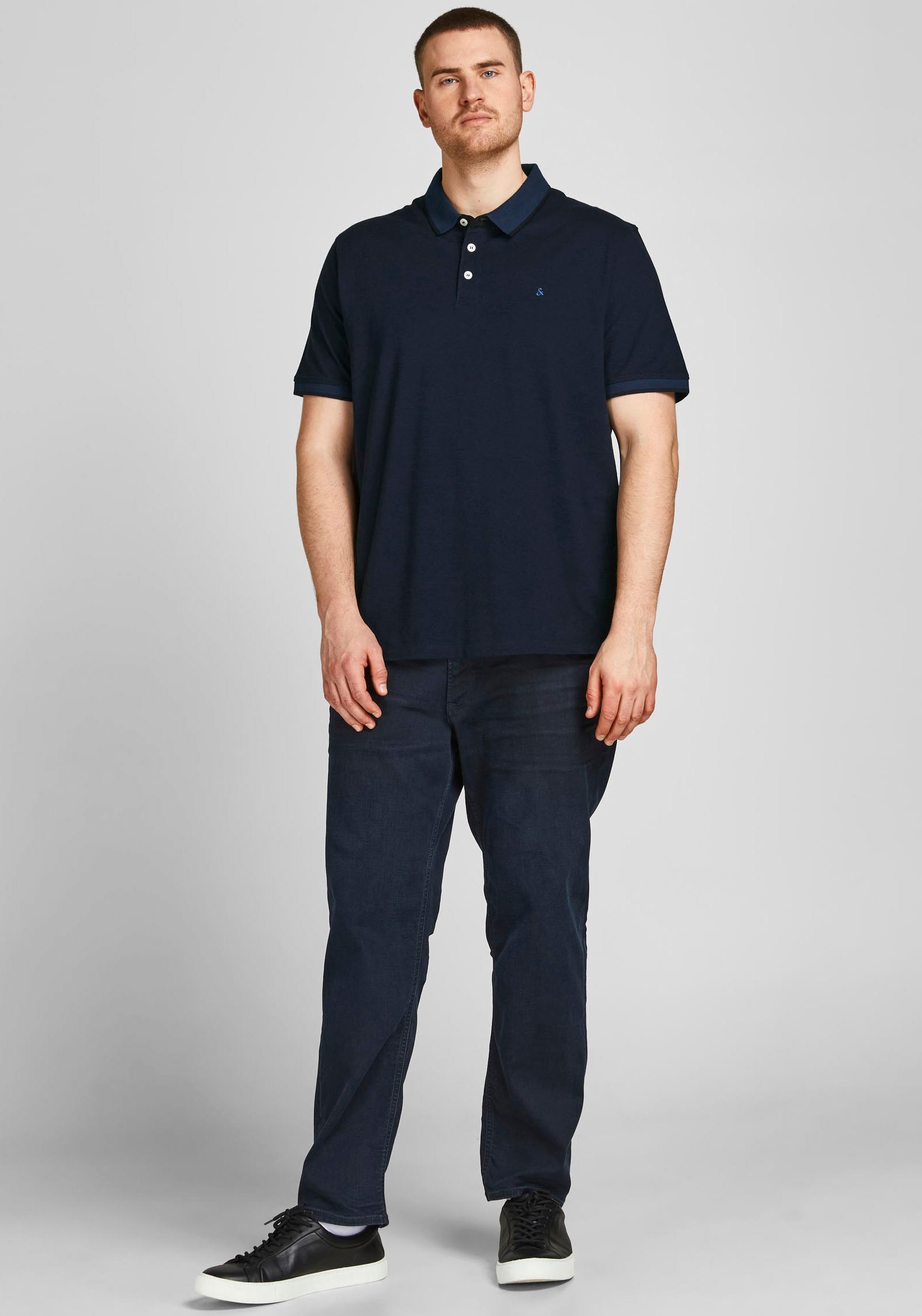 Jack & Jones PlusSize Poloshirt »Paulus Polo«, bis Größe 6XL