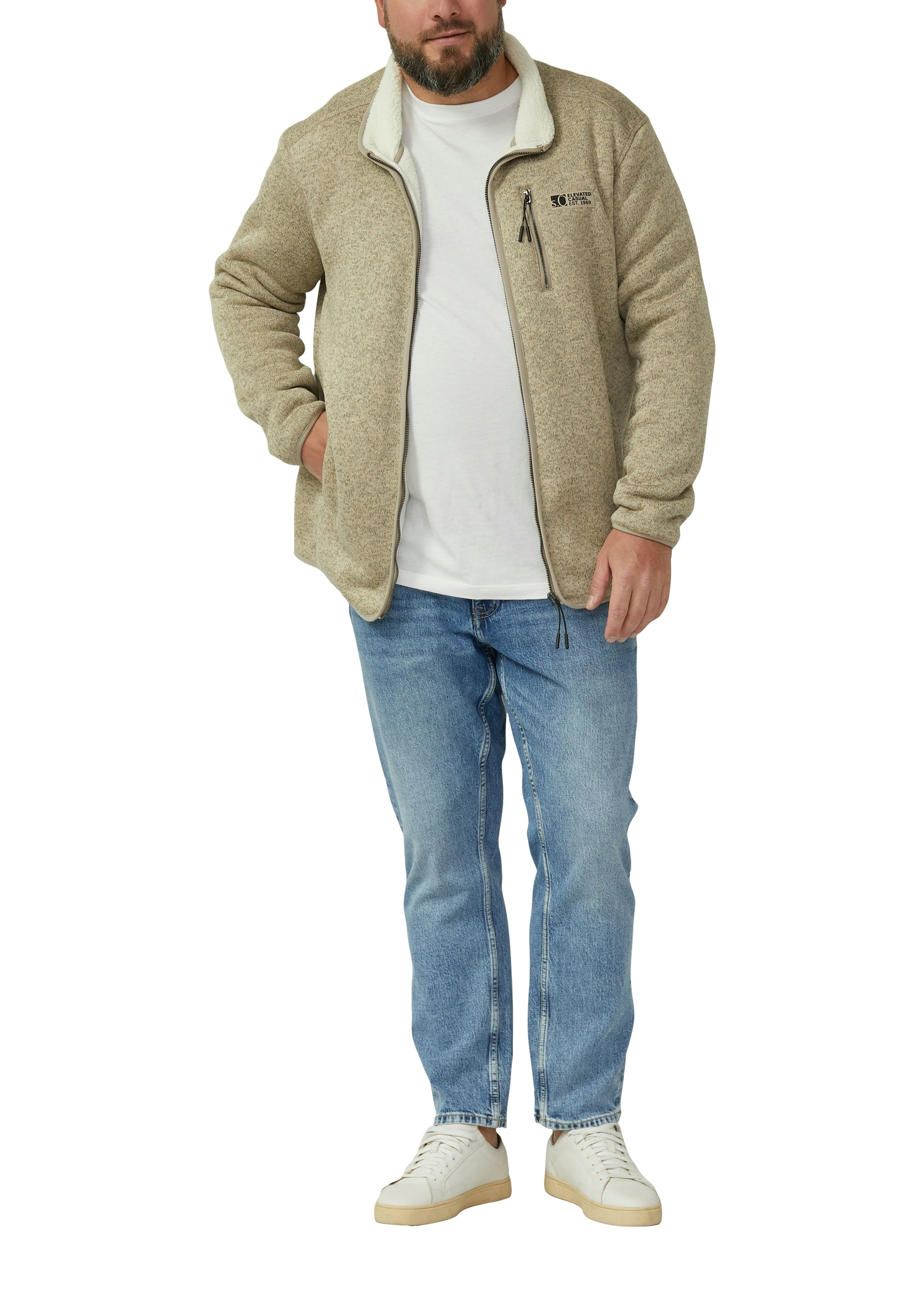 s.Oliver Men Big Sizes 5-Pocket-Jeans mit Stretch - Große Größen