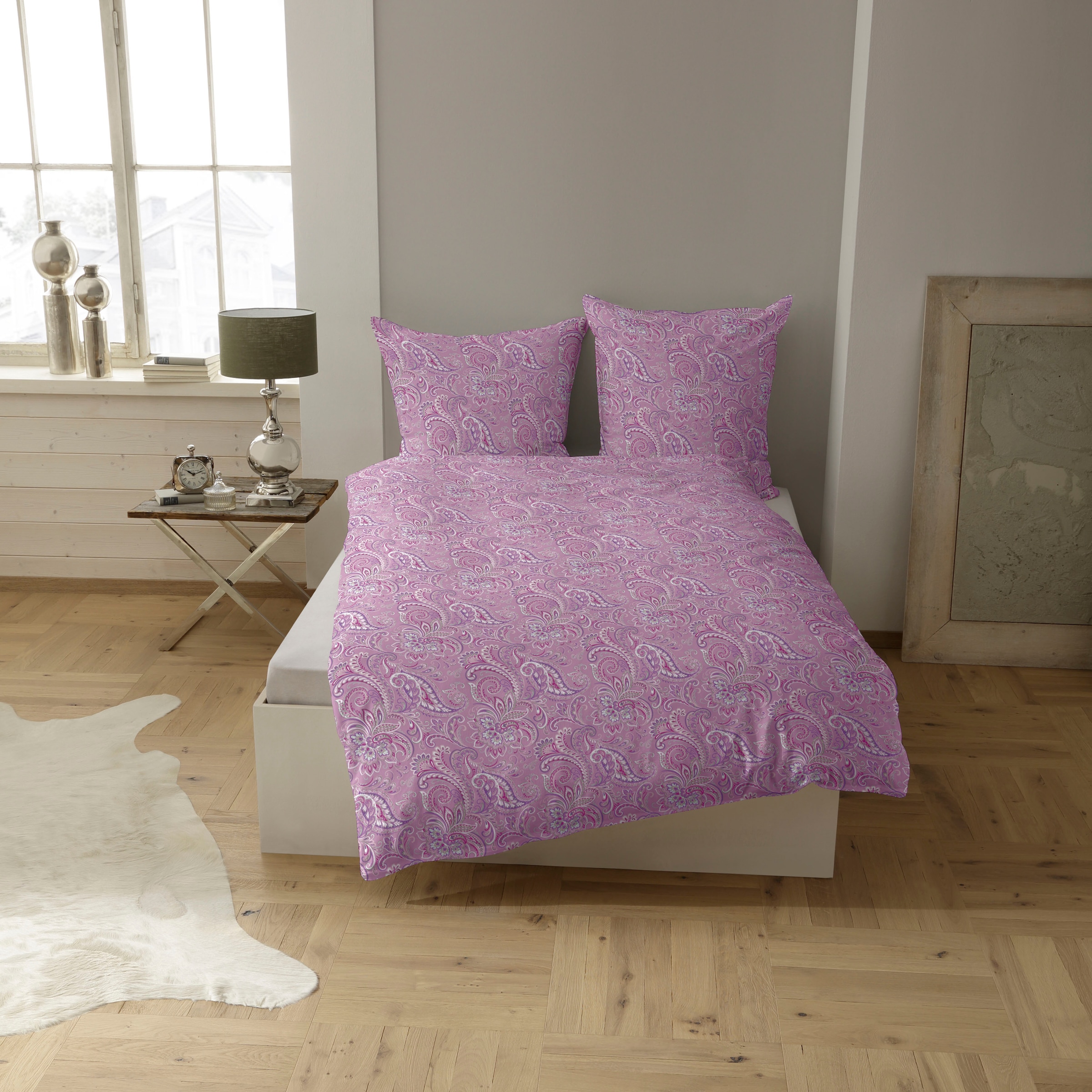 CASATEX Bettwäsche »Lunis«, Paisley Design, frische u. freundliche Farben
