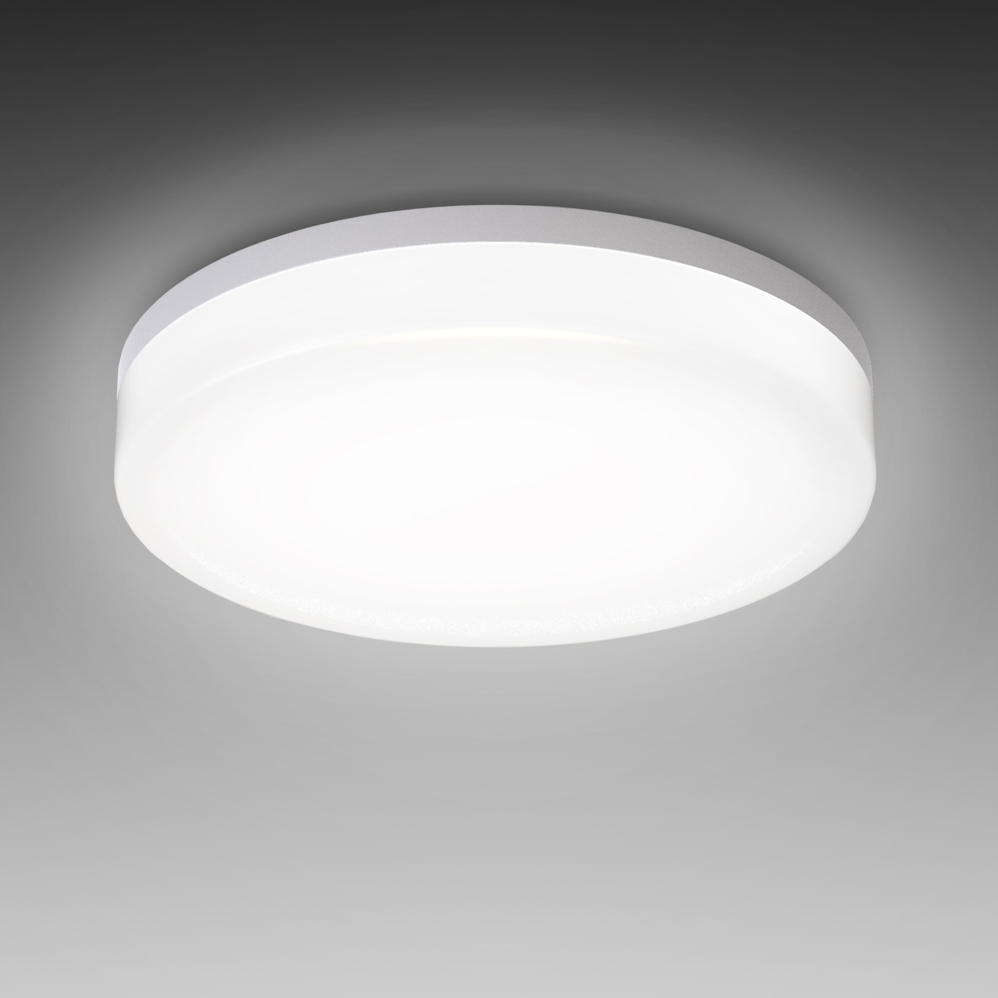 LED Deckenleuchte, 1 flammig-flammig, Deckenlampe, 13W, Badezimmer-Lampe, Leuchte...