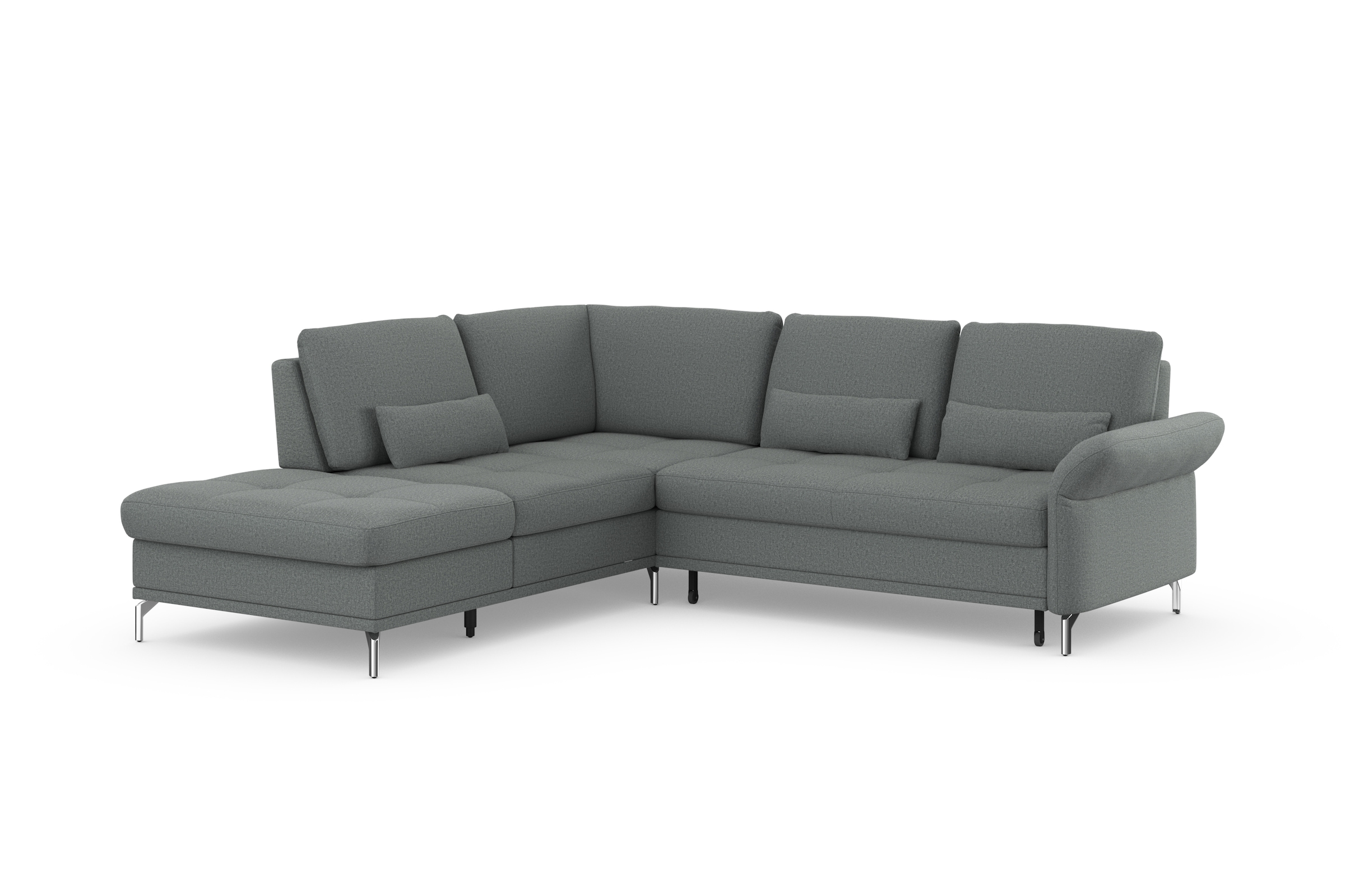 INOSIGN Ecksofa »Palm Beach L-Form«, Federkern, mit Sitztiefenverstellung, wahlweise mit Bettfunktion
