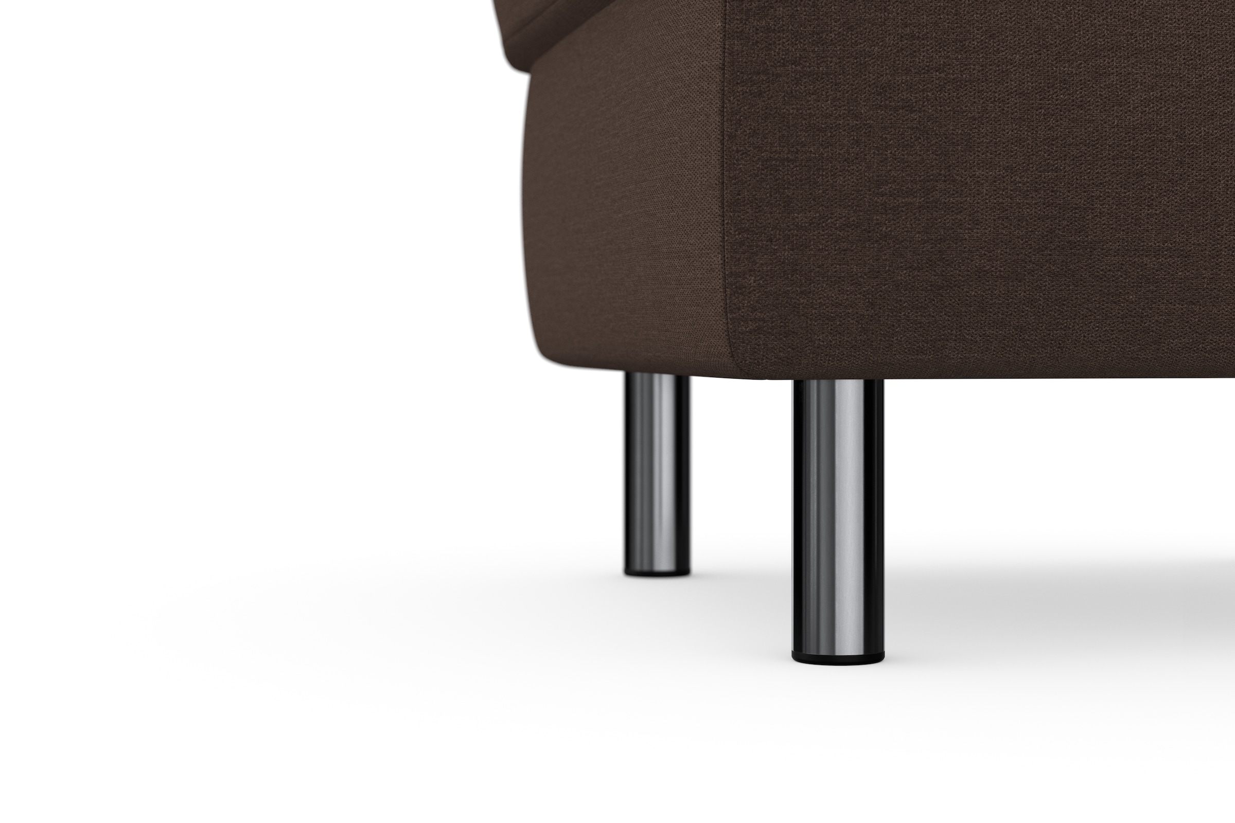 sit&more Stauraumhocker »Sinatra«, Sitzfläche ist abnehmbar, chromfarbene Metallfüße