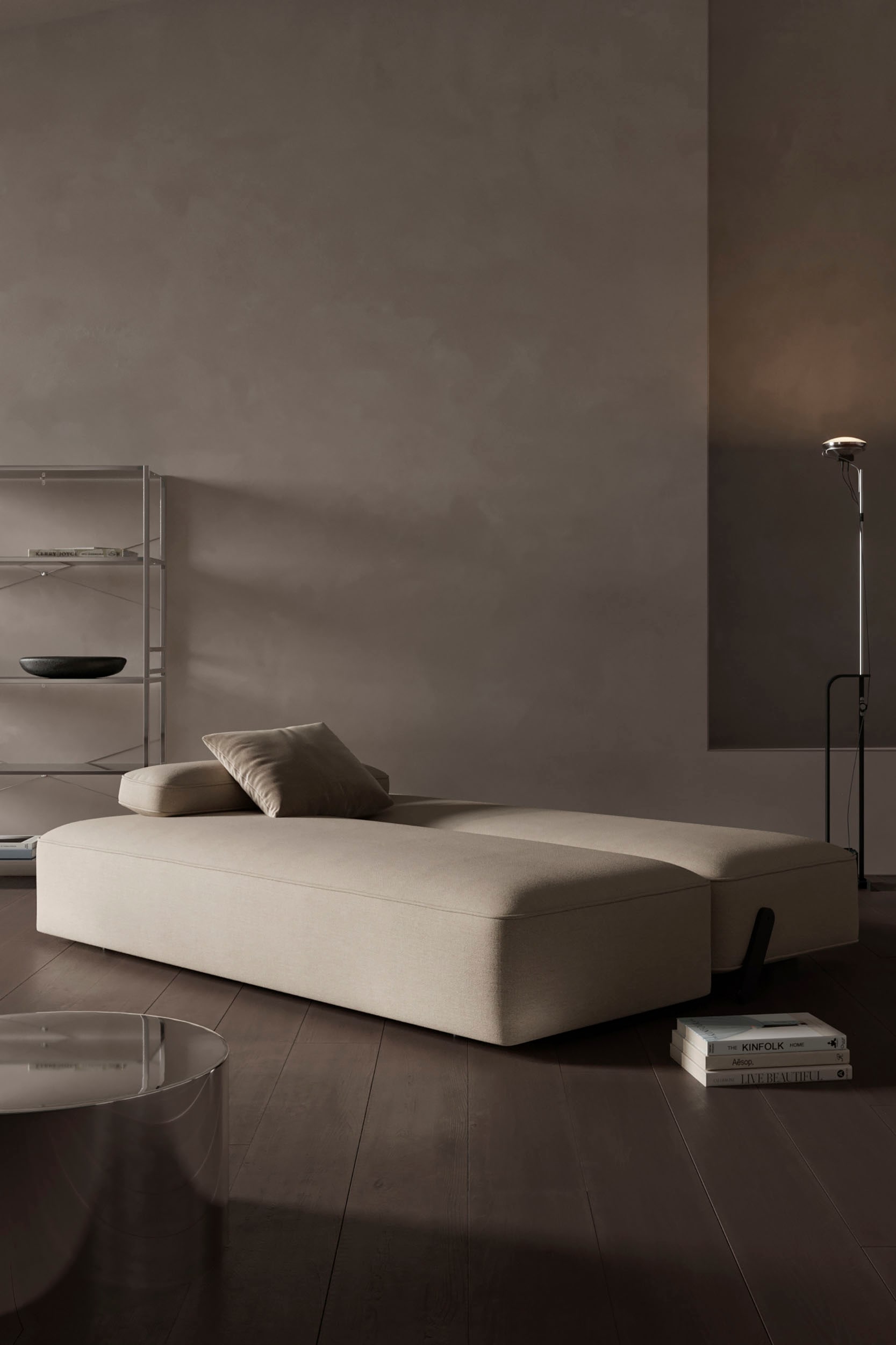 INNOVATION LIVING ™ Schlafsofa »YONATA Sofa im aktuellen Design, hoher Komfort, elegant und hochwertig«, komfortable Taschenfederkernpolsterung, Breite Liegefläche 149 cm