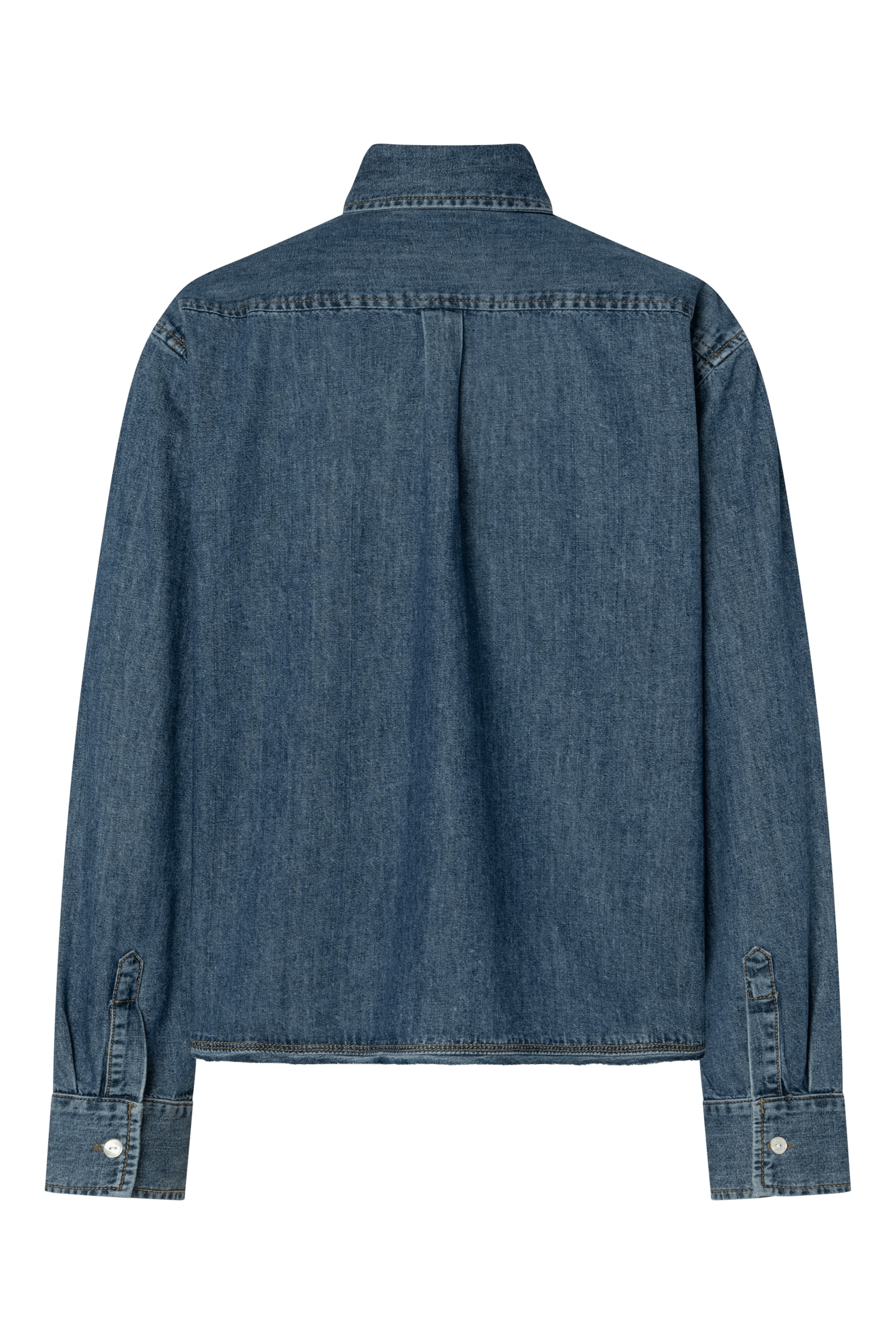 JOOP! Jeansbluse »Ude« Regular fit mit Hemdkragen und Rückenfalte