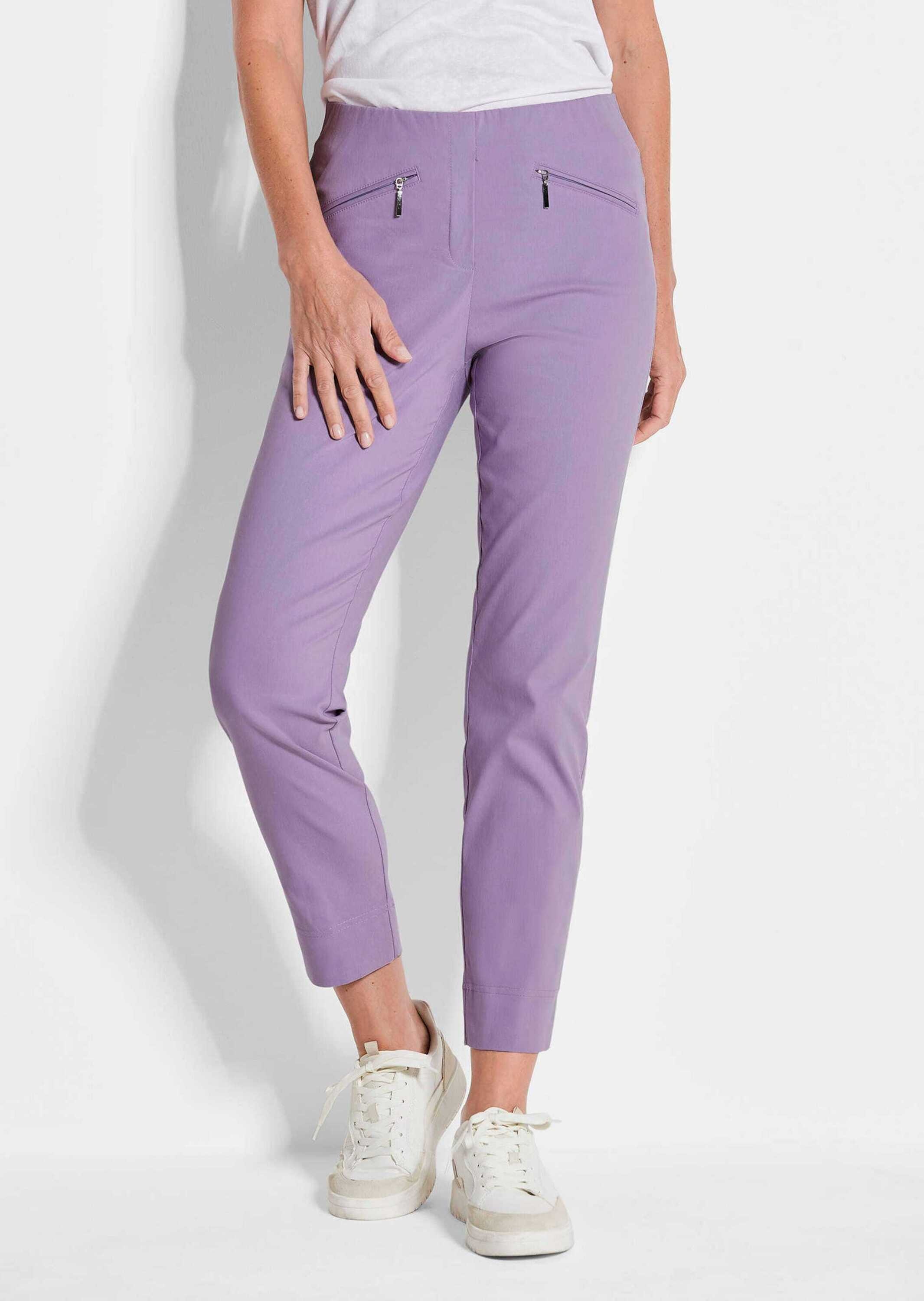 GOLDNER 7/8-Hose »Kurzgröße Stretchhose LOUISA, dehnbar & mit Taschen«