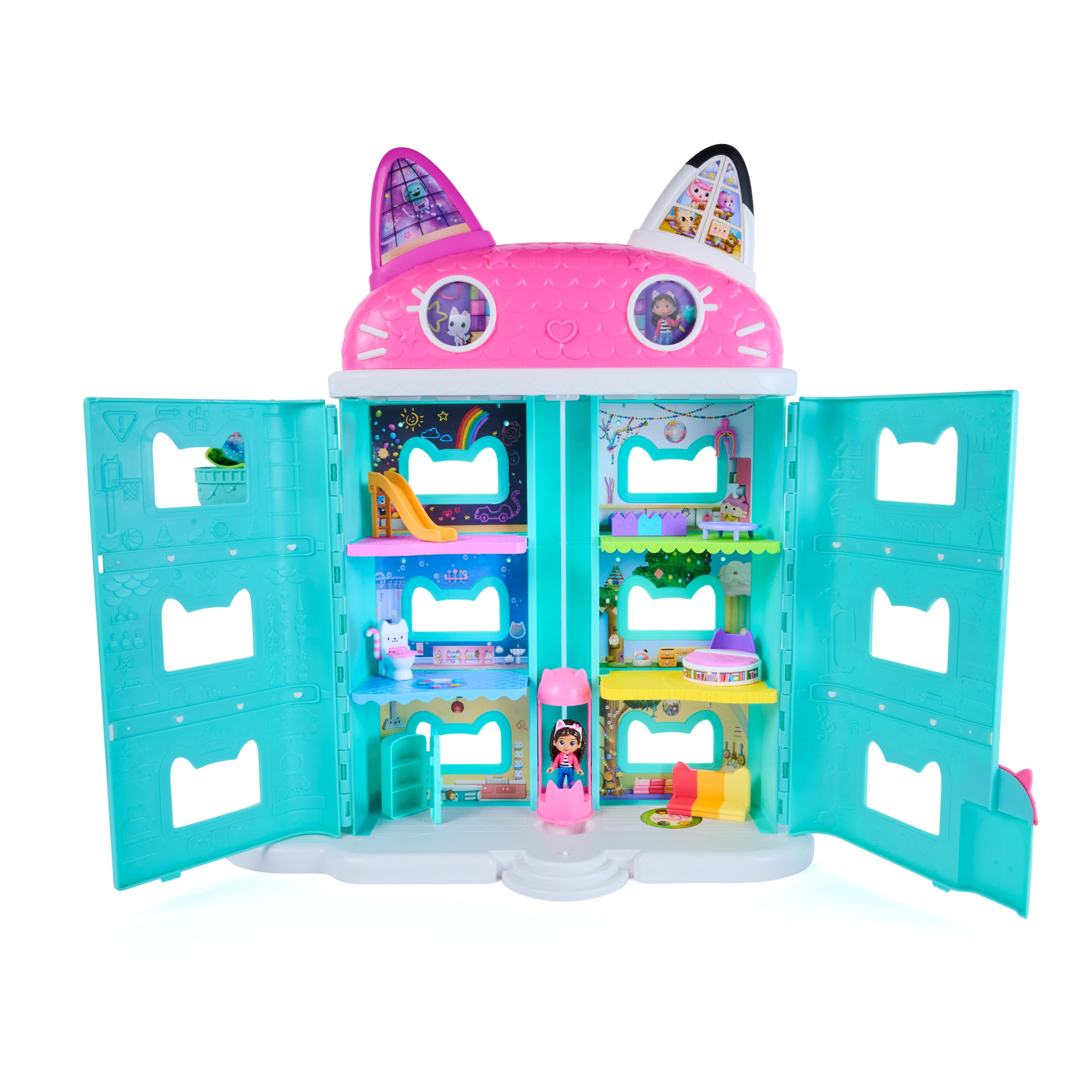 Spin Master Puppenhaus »DreamWorks Gabby's Dollhouse Katz-tastisches Puppenhaus 2026«