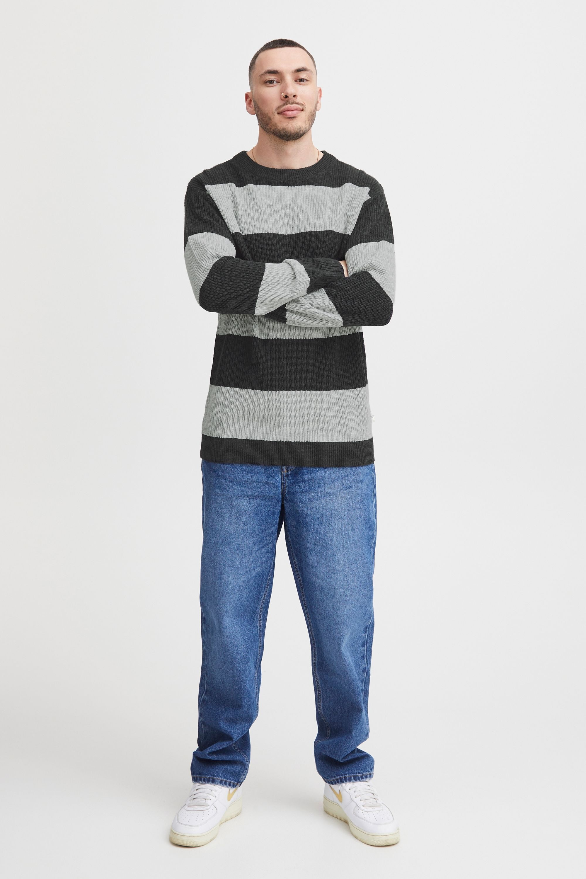 !Solid Strickfleece-Pullover »Strickpullover SDSergio«