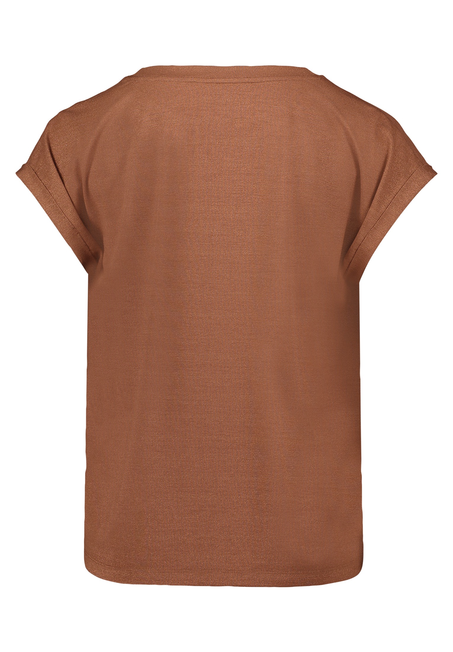 Betty&Co Kurzarmshirt »Casual-Shirt mit Perlen«