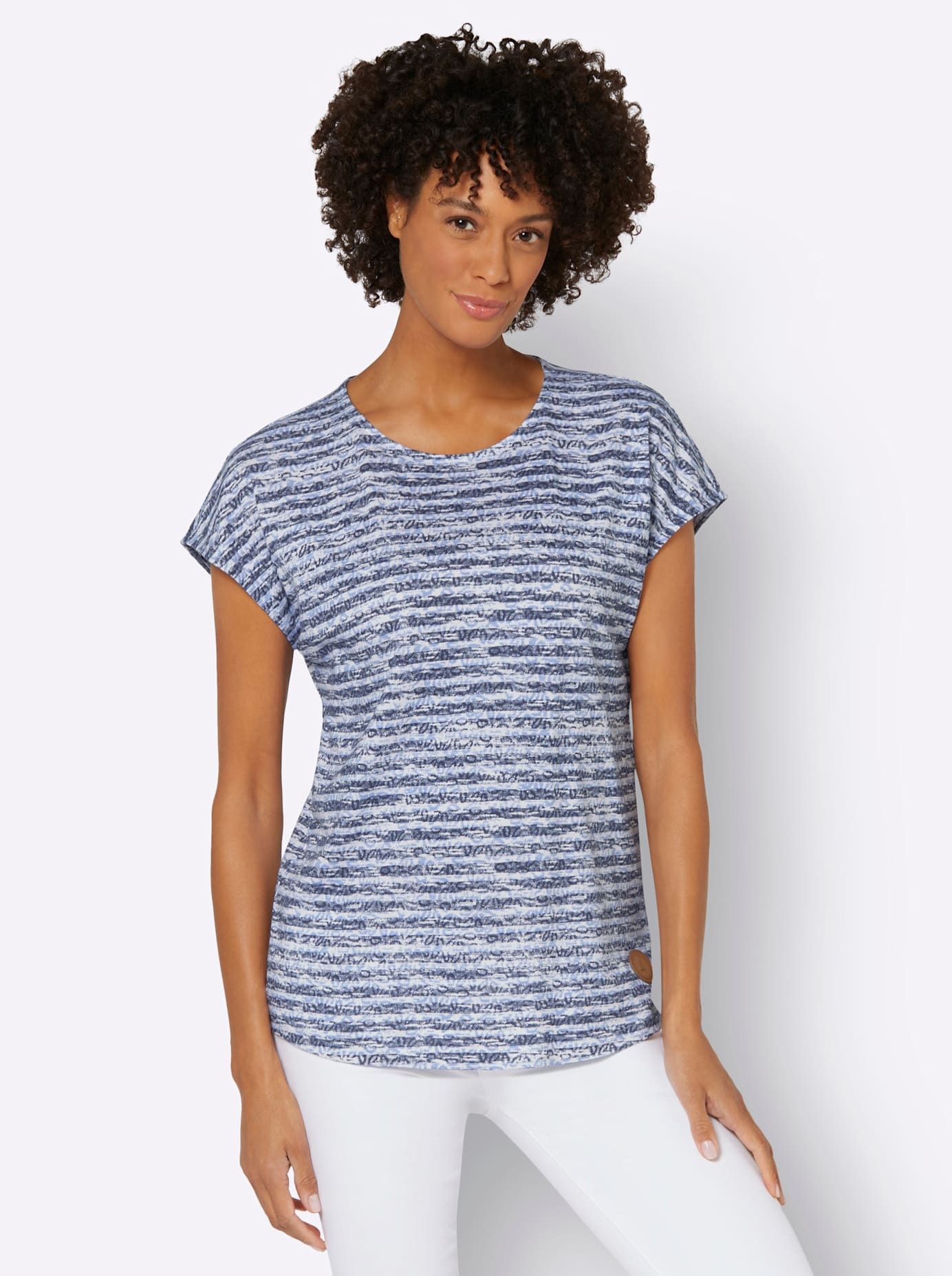 Casual Looks Kurzarmshirt »Shirt«, (1 tlg.)