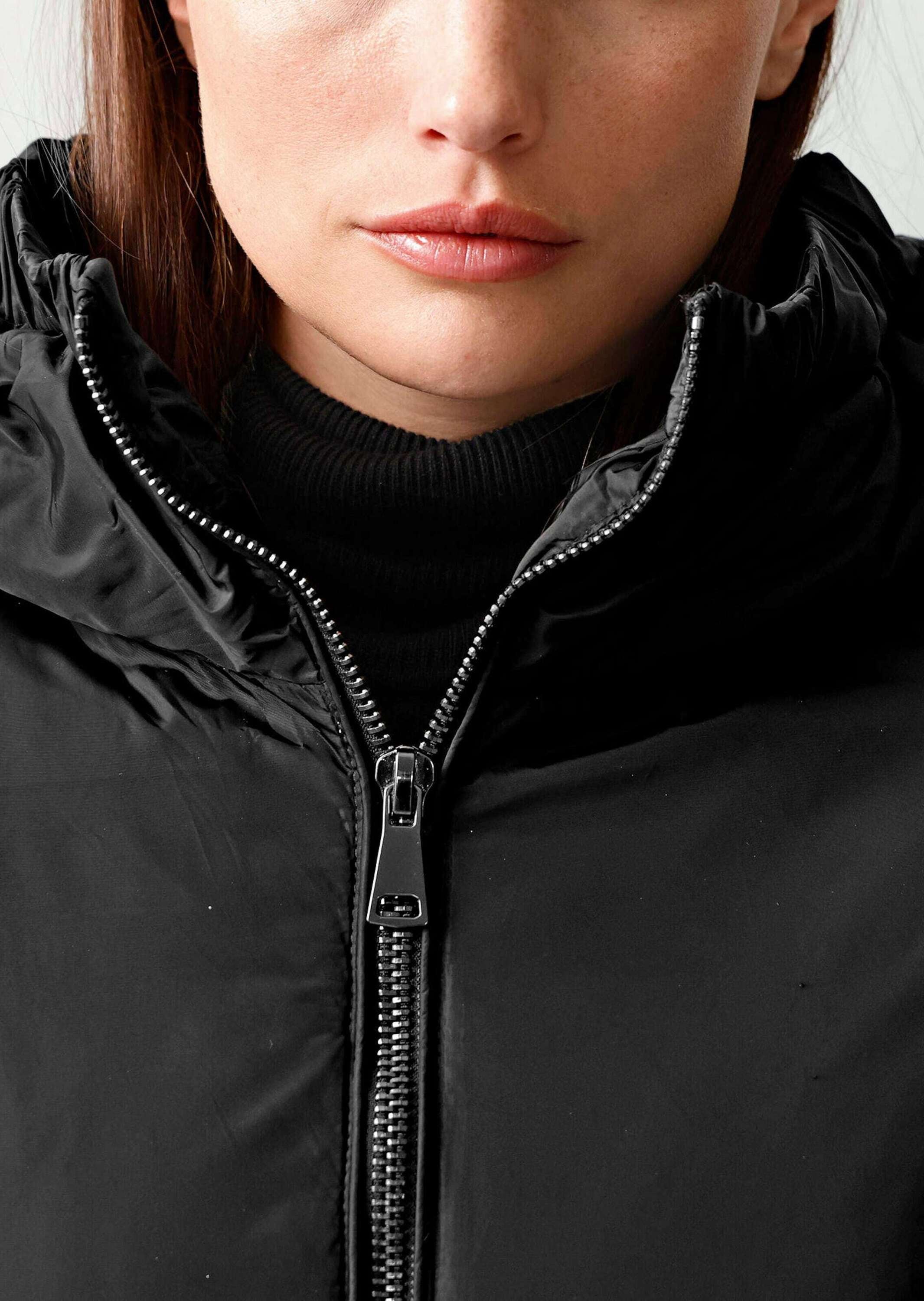 Alba Moda Steppjacke »Steppjacke Steppjacke mit abnehmbarer Bauchtasche«