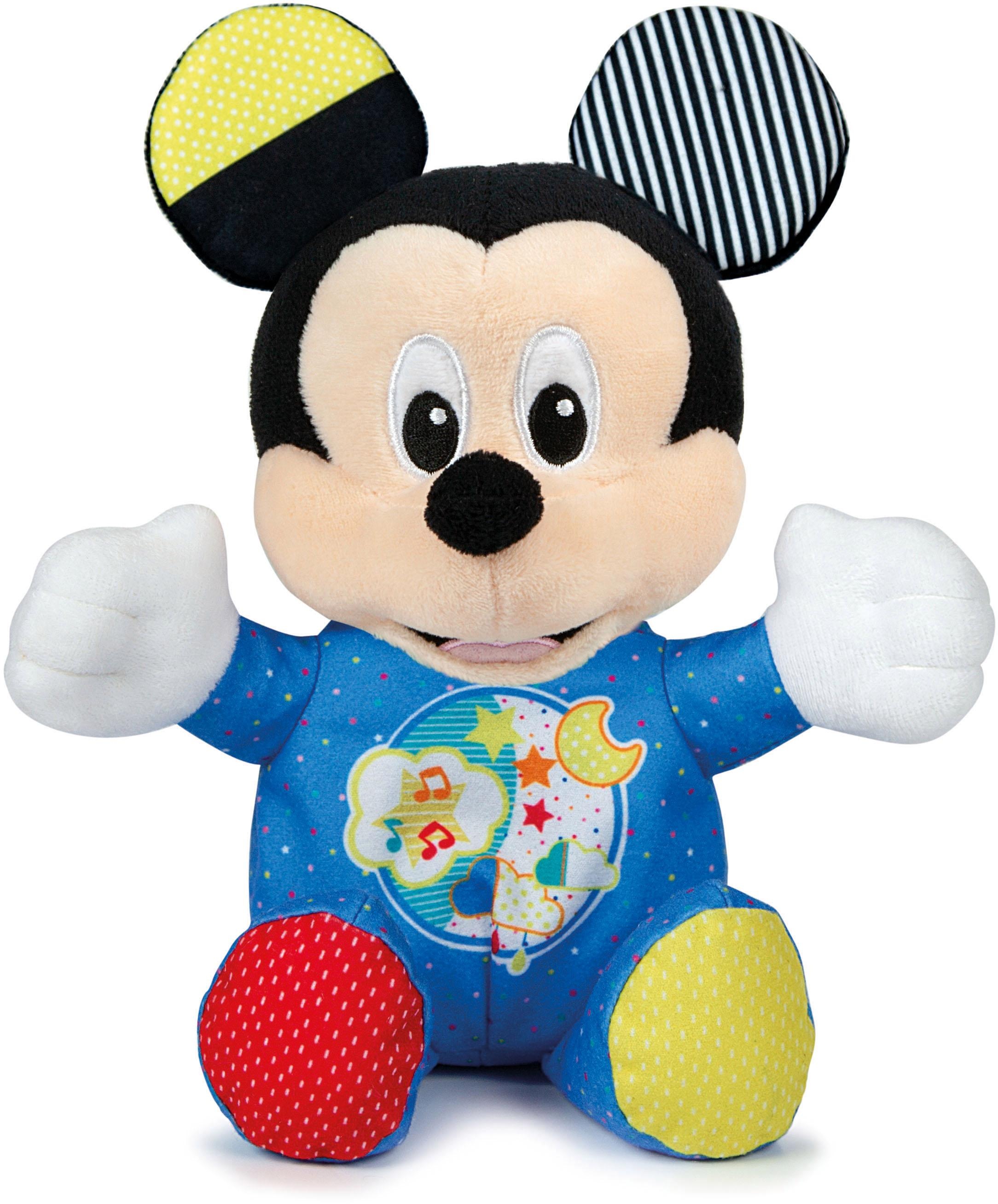 Clementoni® Plüschfigur »Baby Clementoni - Mickey Lights and Dreams«, mit Licht und Sound