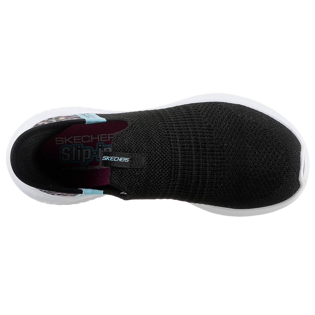Skechers Kids Slip-On Sneaker »ULTRA FLEX 3.0 - COLORY WILD«