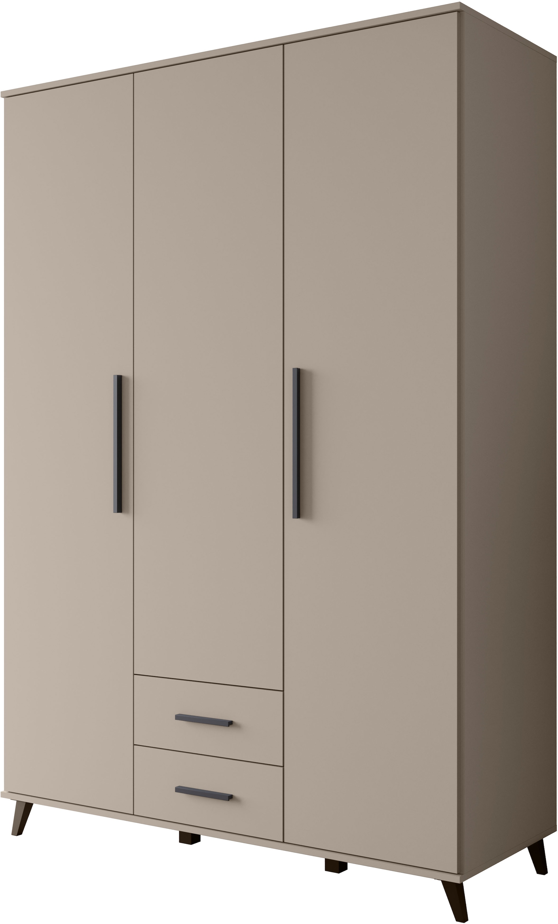 INOSIGN Kleiderschrank »Lagos, Garderobe«, (1 St.), Moderner Drehtürenschrank, FSC-zertifiziert, Schlafzimmerschrank
