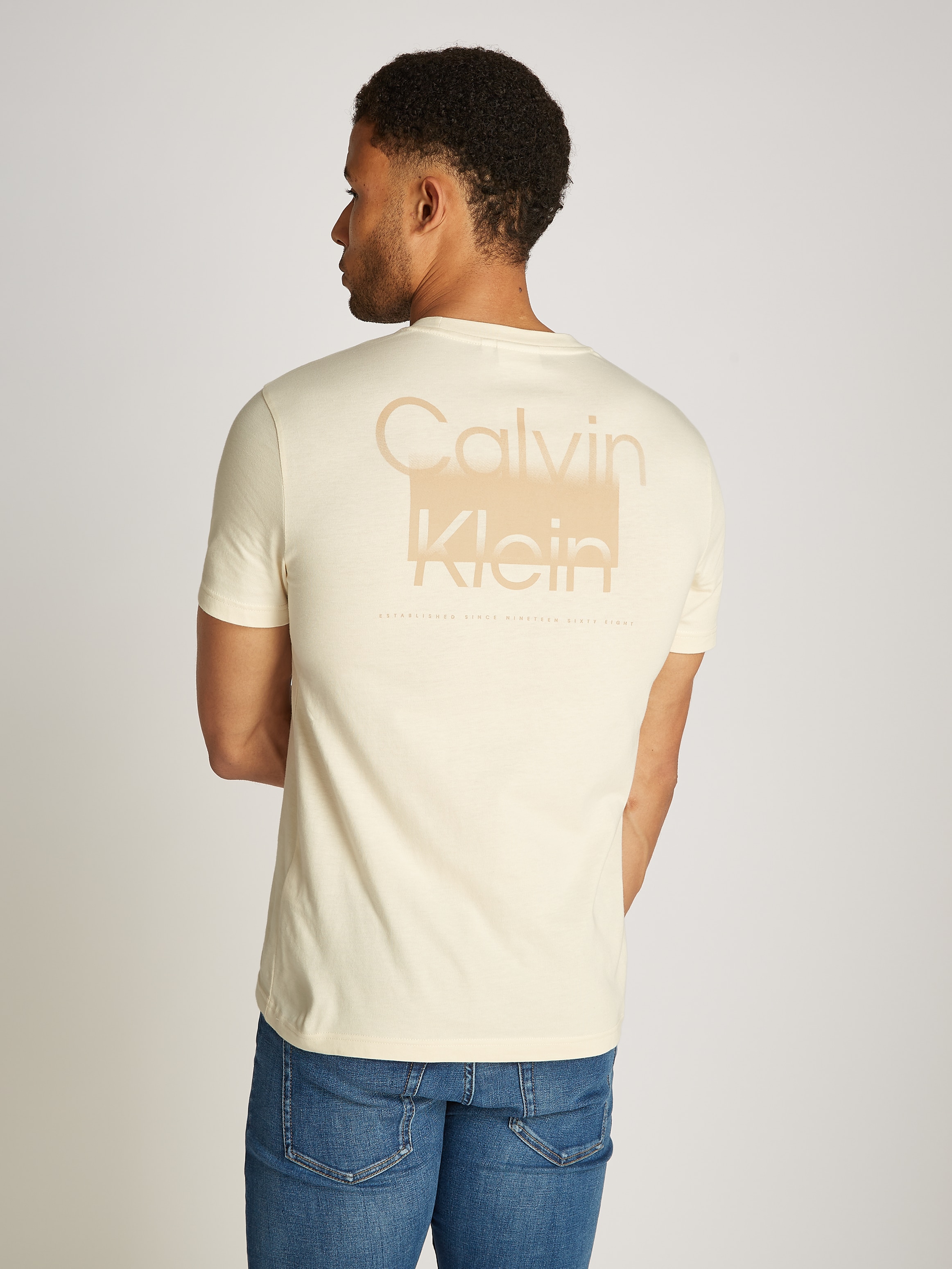 Calvin Klein T-Shirt »ENLARGED BACK LOGO T-SHIRT«, mit Logodruck