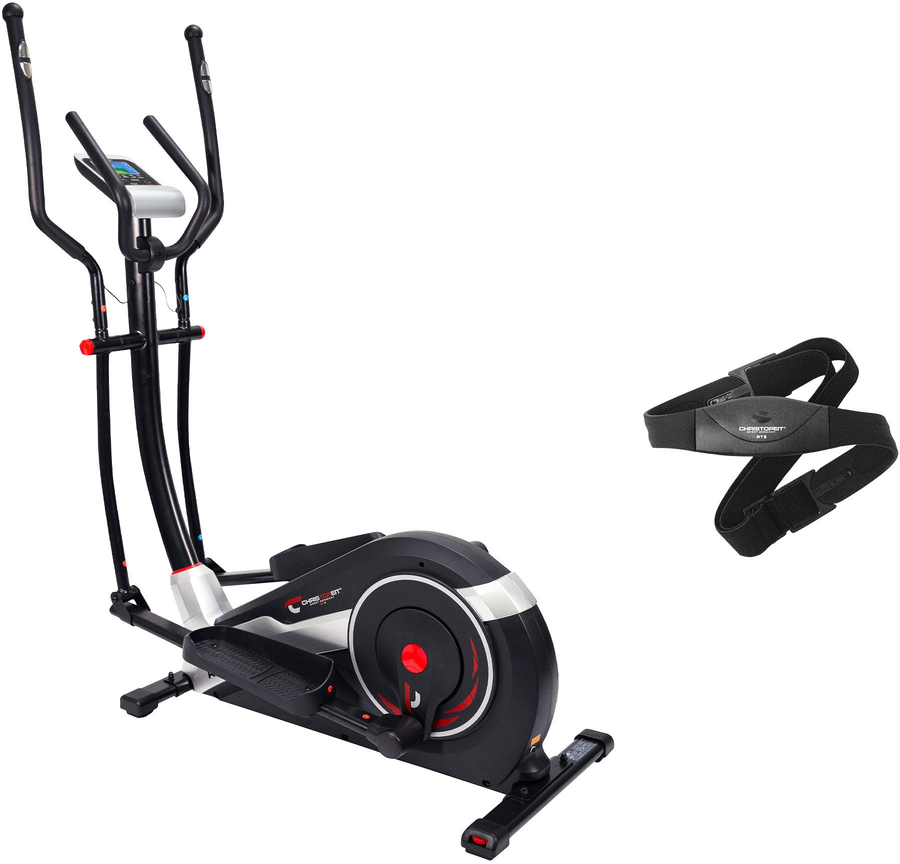 Christopeit Sport® Crosstrainer-Ergometer »AX 8000 inkl. Pulsgurt«, Schwungmasse ca. 8...