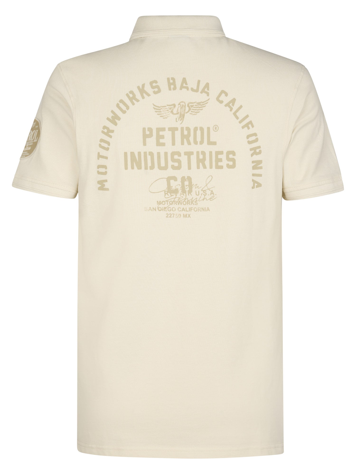 Petrol Industries Poloshirt »Men Polo Short Sleeve« mit Logo Stickereien