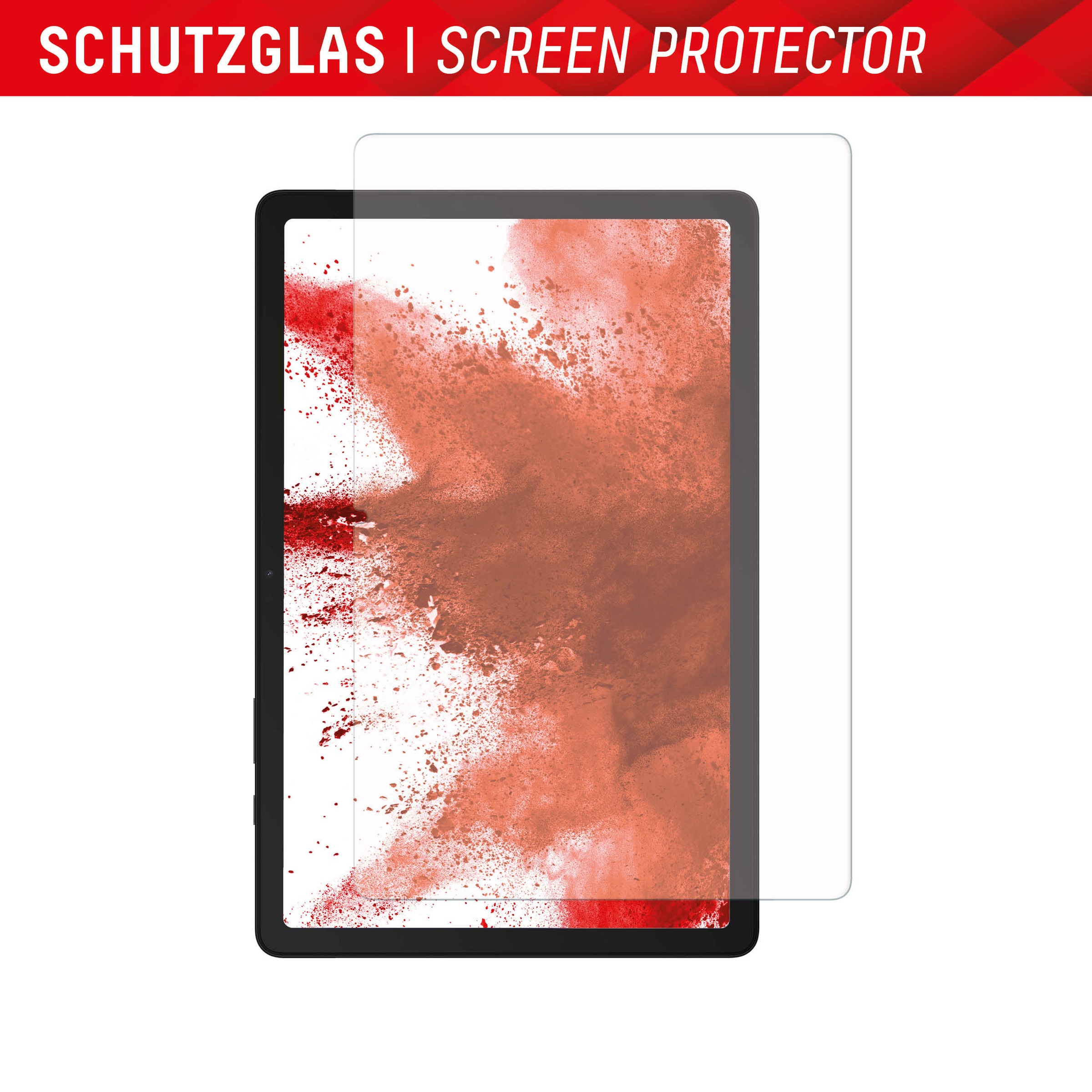 Displex Displayschutzglas »Tablet Glass« für Samsung Galaxy Tab A9+;Samsung Galaxy Tab A11+ Bildschirmschutz, Schutzglas, Splitterschutz, kratzfest