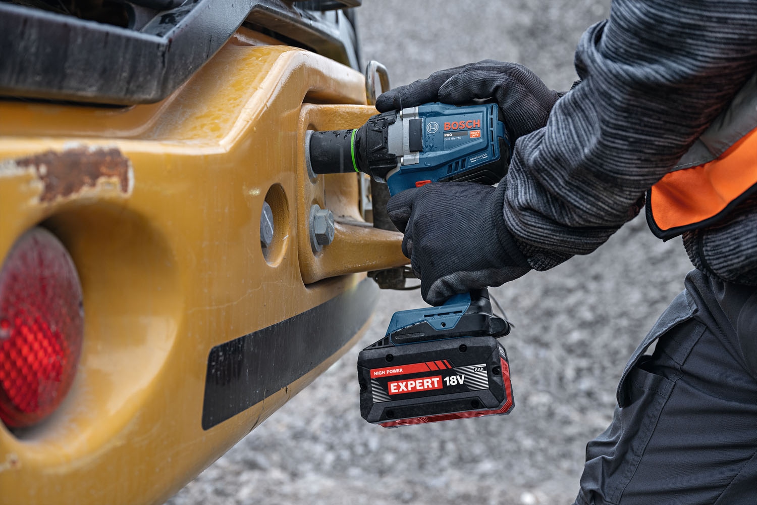Bosch Professional Akku-Drehschlagschrauber »GDS18V-750, solo, in L-BOXX« Inkl. L-BOXX, ohne Akku, ohne Ladegerät