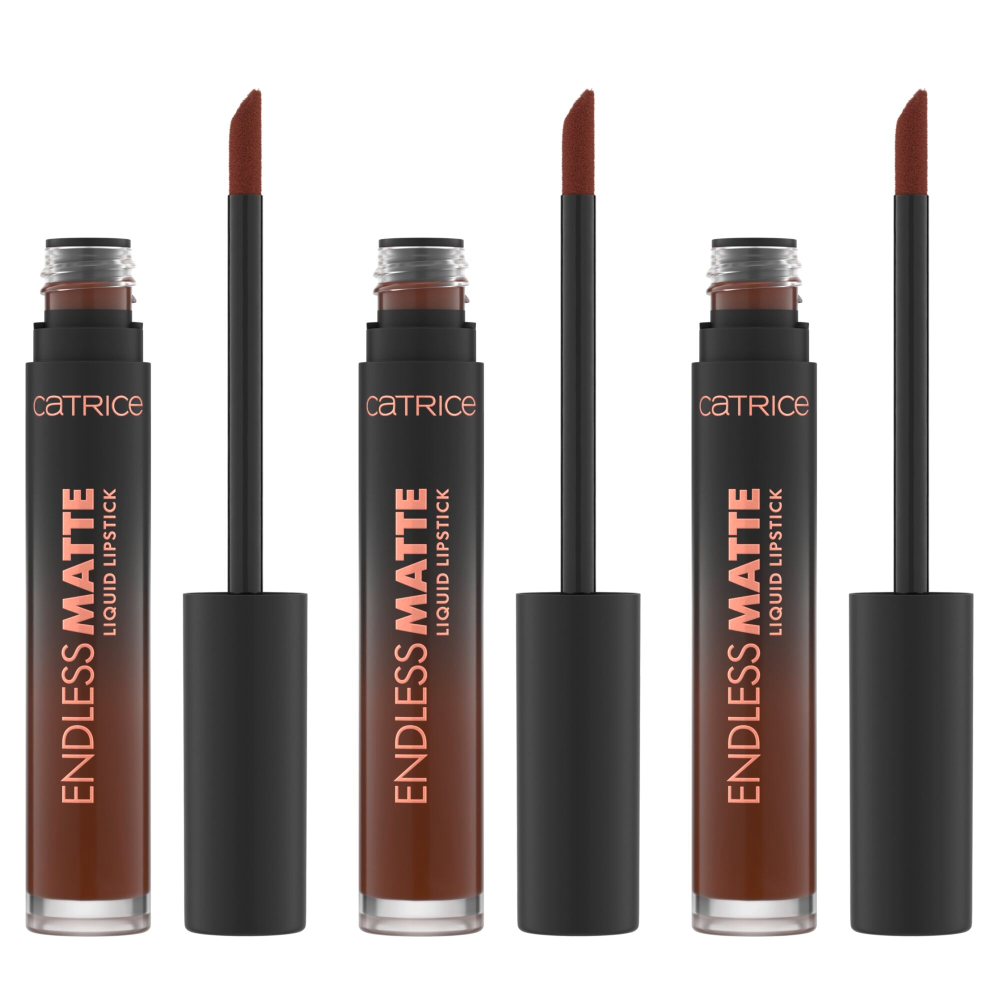 Catrice Lippenstift »Endless Matte Liquid Lipstick« Cremige, nicht klebrige Textur in einem edlen Schokobraun-Ton