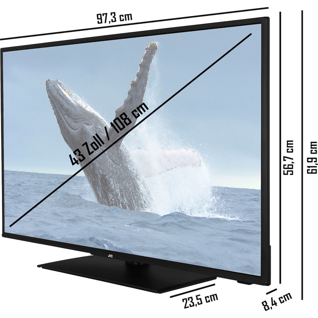 JVC LED-Fernseher »LT-43VF5155«, 108 cm/43 Zoll, Full HD