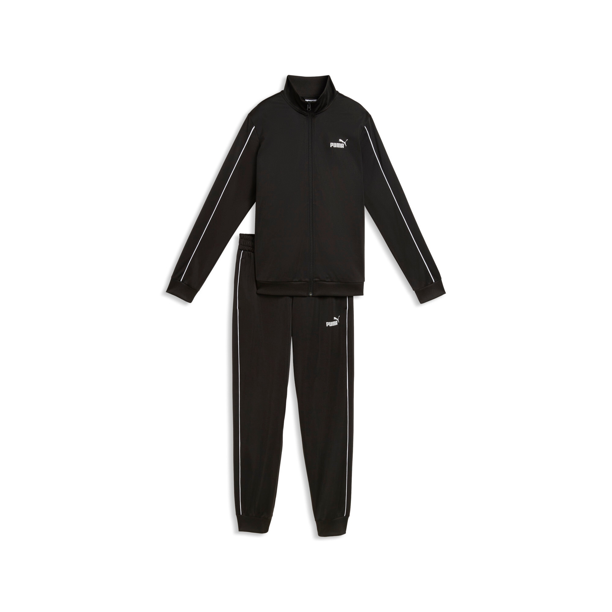 PUMA Trainingsanzug »POLY SUIT CL« 2 tlg. Regular Fit, ohne Kapuze