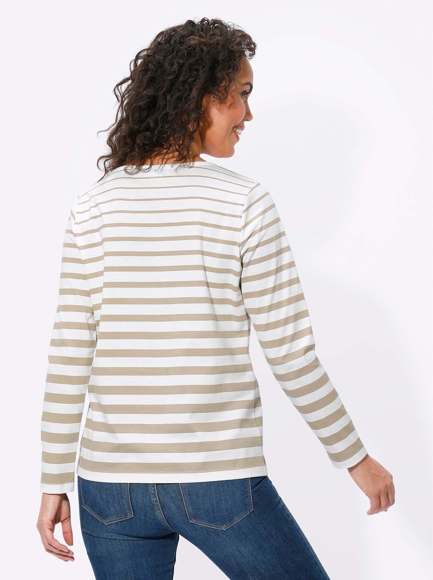 Casual Looks Print-Shirt »Ringelshirt«, (1 tlg.)